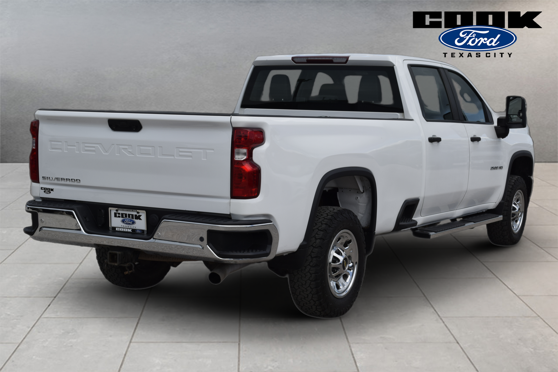 2020 Chevrolet Silverado 2500HD Work Truck White at Classic Elite Chevrolet Sugar Land