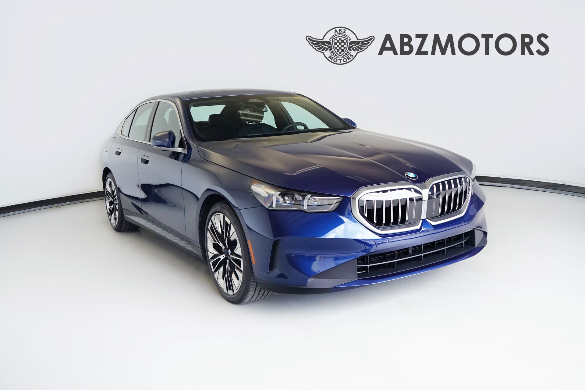 Blue 2025 BMW 5 Series Sedan Rear-Wheel Drive Automatic