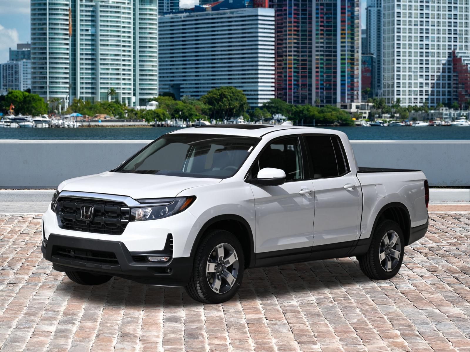 Platinum White Pearl 2026 Honda Ridgeline Pickup Truck All-Wheel Drive 9-Speed Automatic