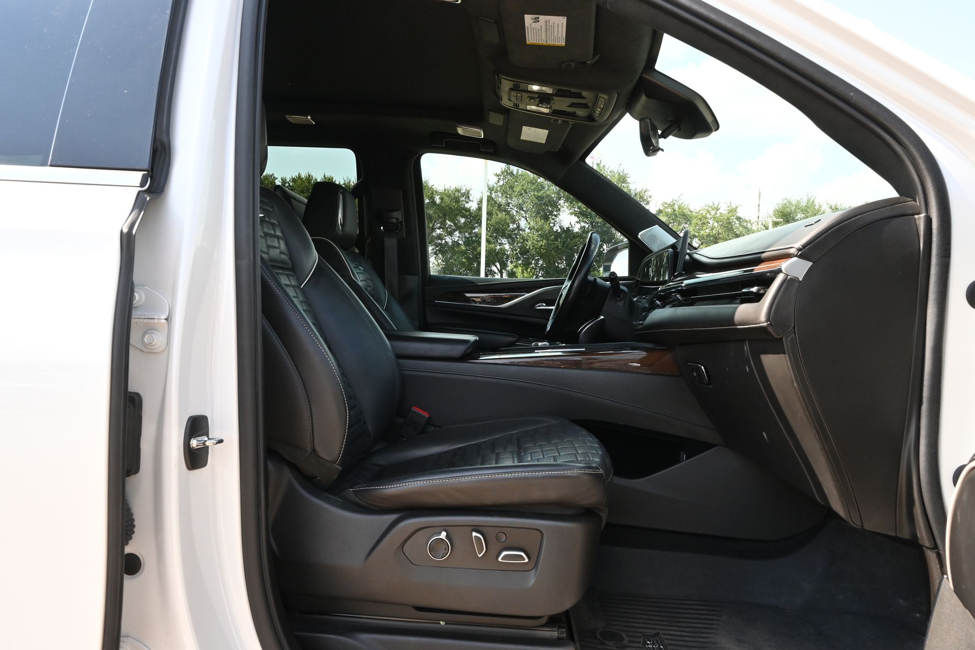 2021 Cadillac Escalade Premium Luxury Platinum White at Bayshore Chrysler Jeep Dodge Ram