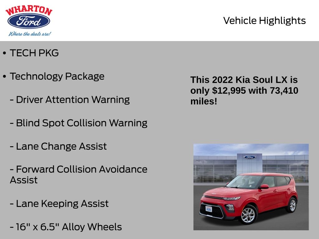 2022 Kia Soul LX - 5
