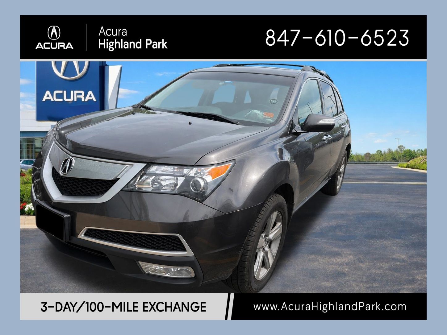 Grigio Metallic 2011 Acura MDX SH-AWD with Technology Package SUV / Crossover All-Wheel Drive 6-Speed Automatic
