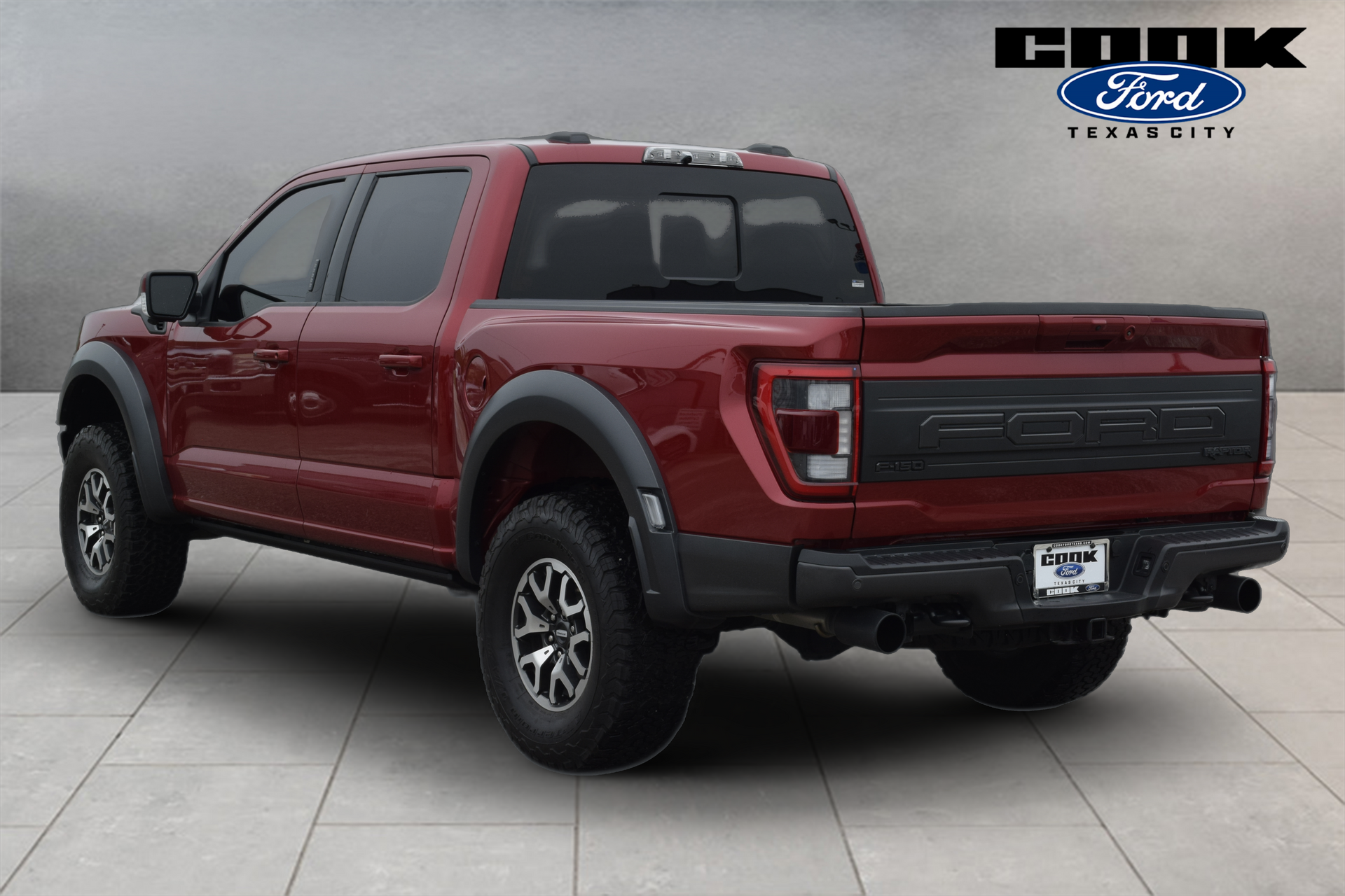 2022 Ford F-150 Raptor Red at Classic Chevrolet Galveston