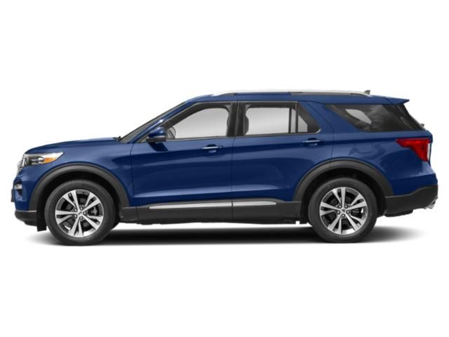 2022 Ford Explorer Platinum Blue at Classic Chevrolet Galveston