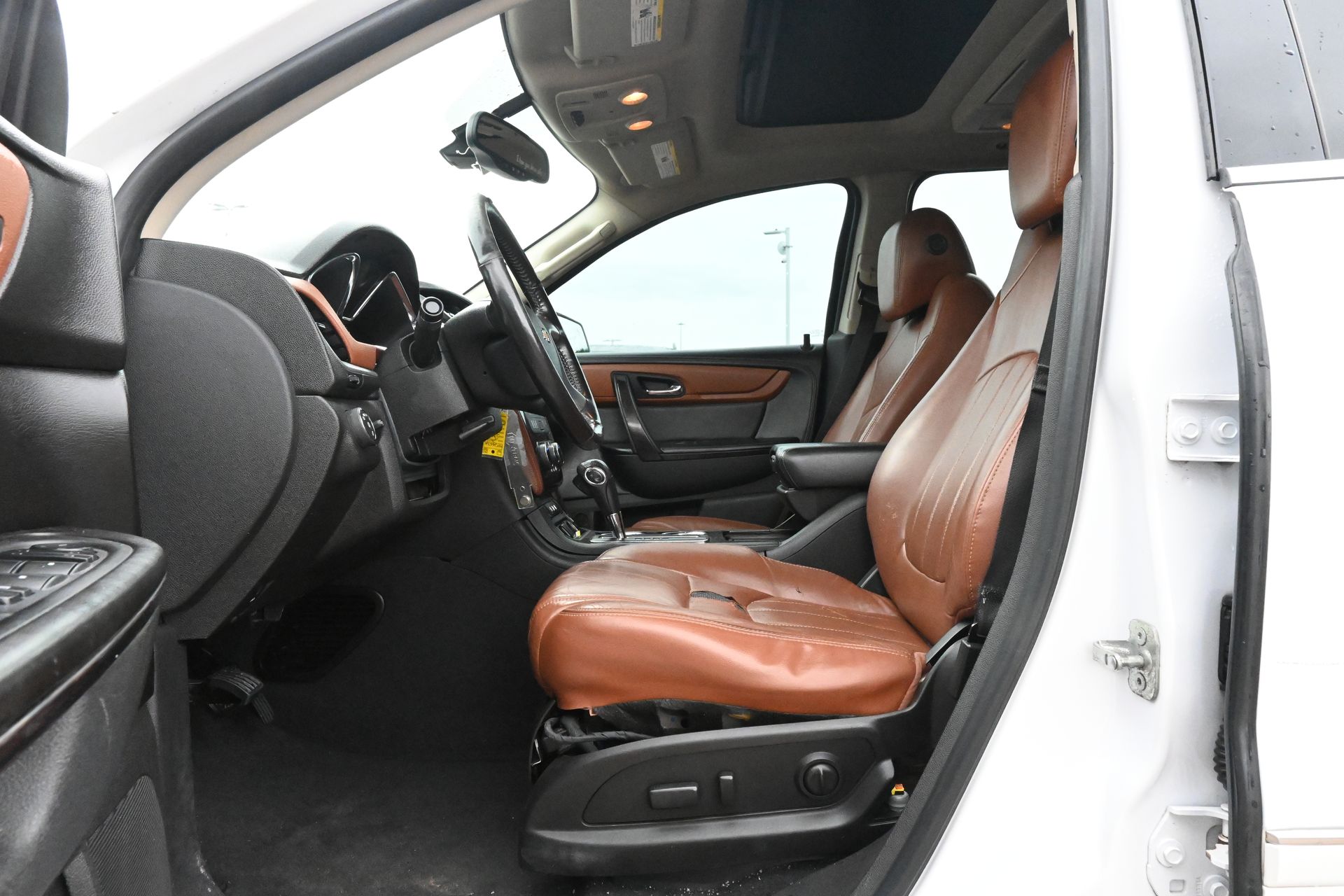 2016 Chevrolet Traverse LTZ Beige at Legacy Ford