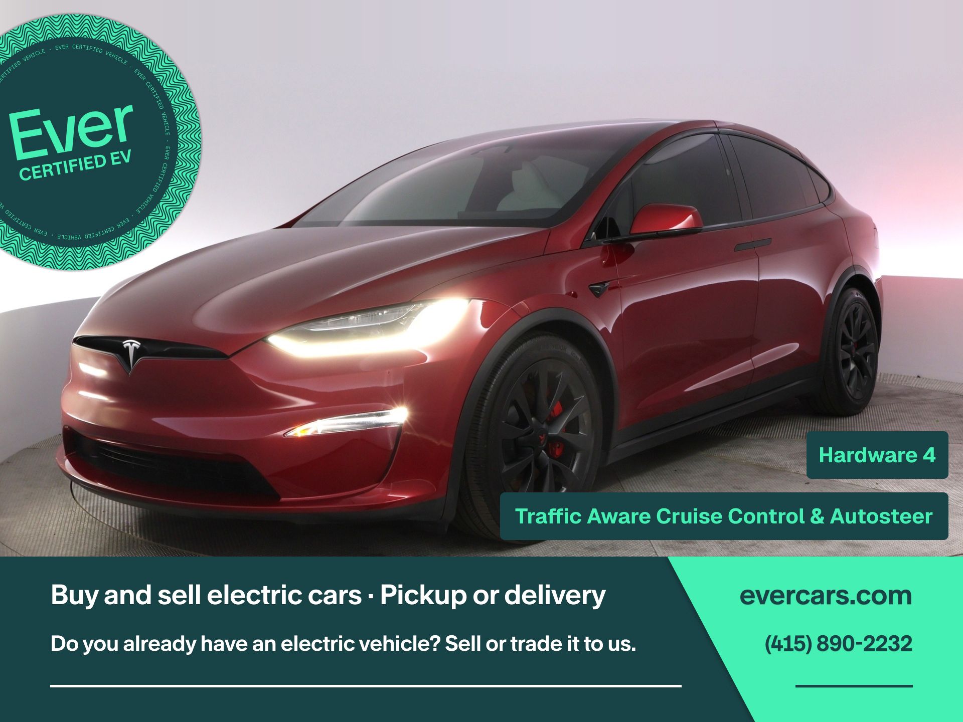 Red Multi-Coat 2023 Tesla Model X SUV / Crossover All-Wheel Drive 1-Speed Automatic