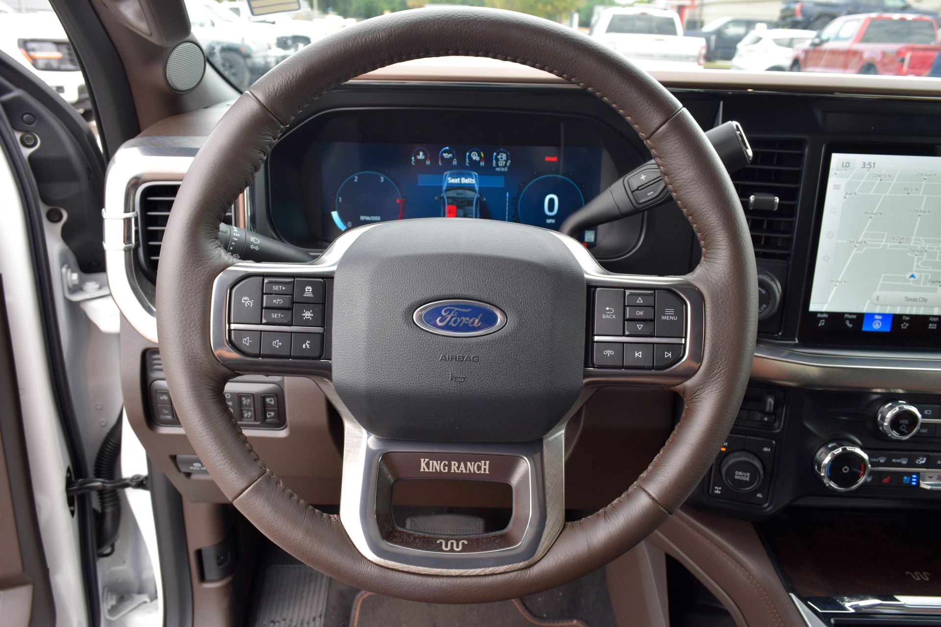 2026 Ford F-250SD King Ranch White at Wharton Ford