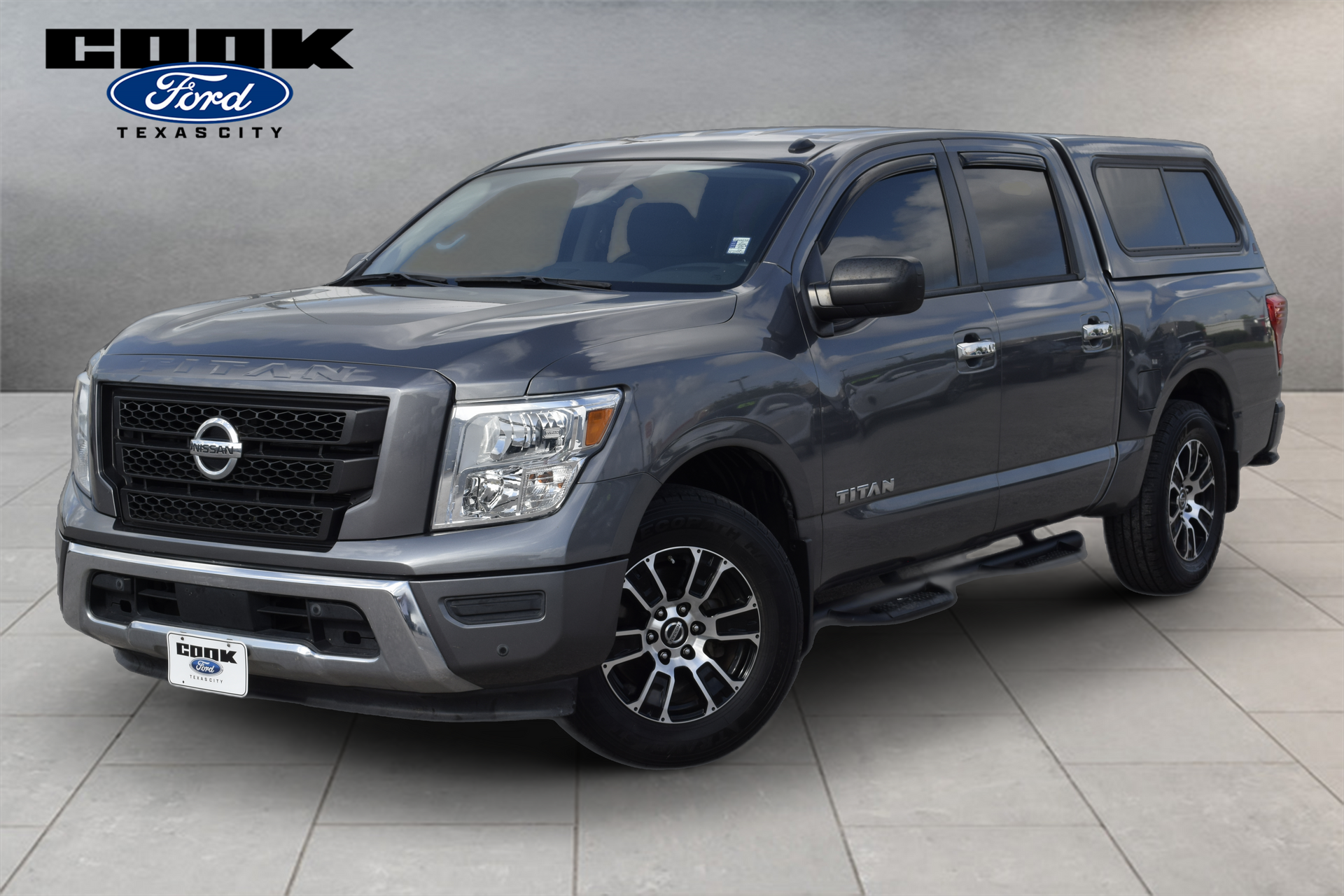 2021 Nissan Titan SV Gray at Big Star Chrysler Jeep Dodge Ram 