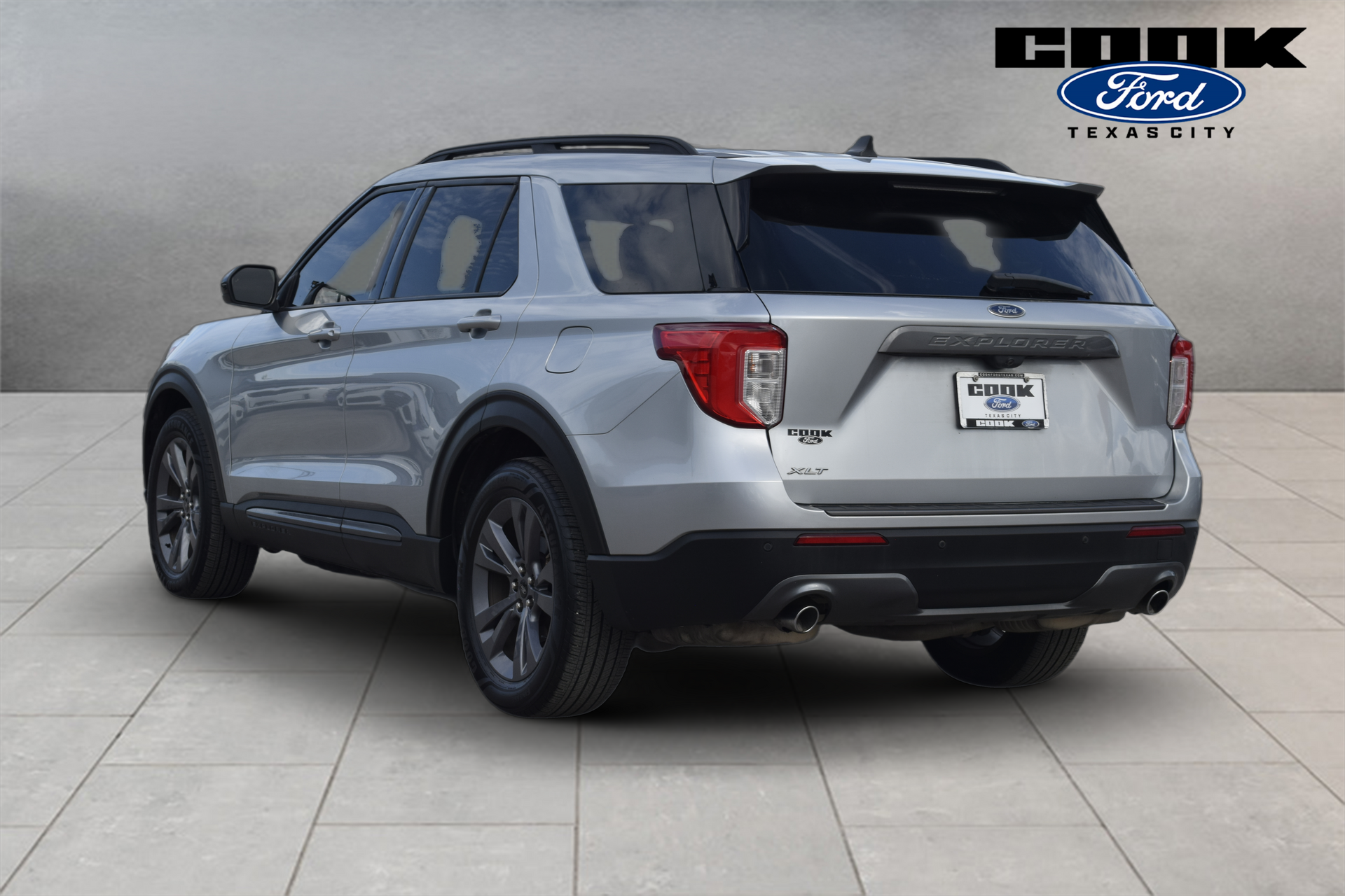 2023 Ford Explorer XLT Silver at DeMontrond Gulf Freeway
