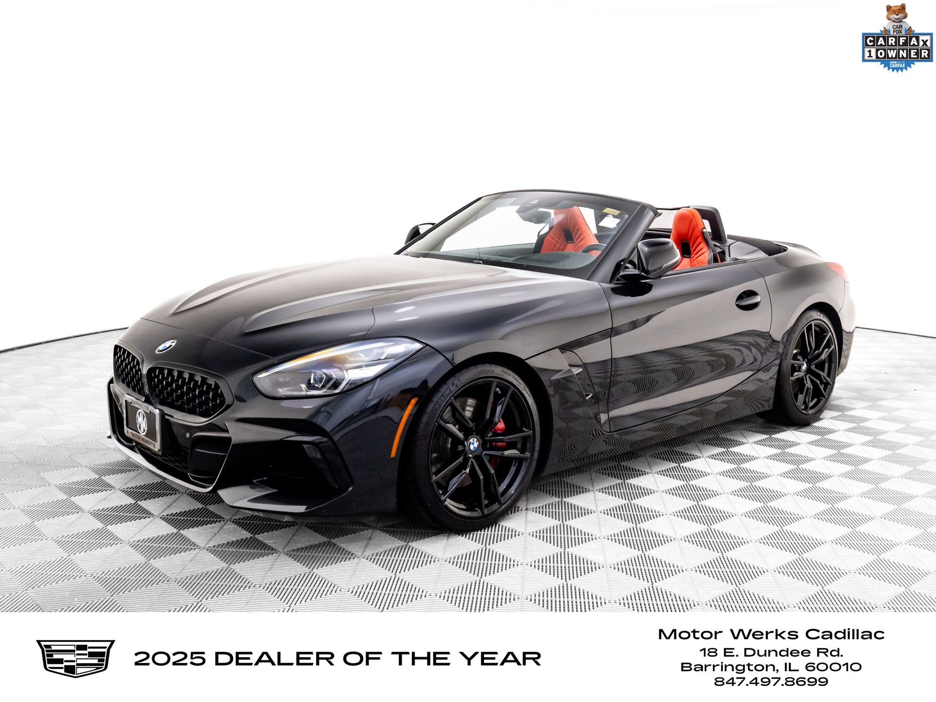 Black Sapphire Metallic 2022 BMW Z4 M40i RWD Convertible Rear-Wheel Drive 8-Speed Automatic