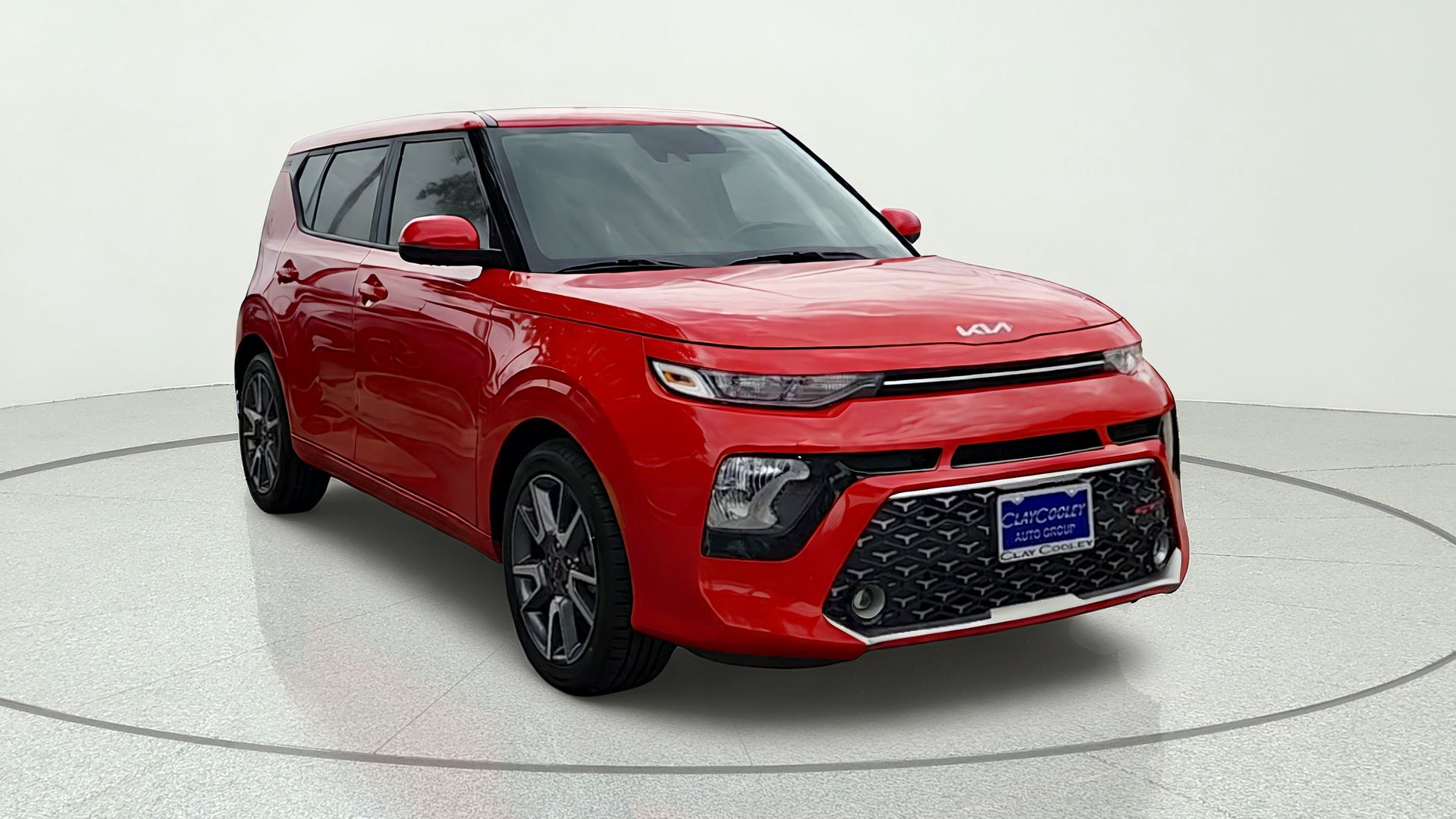 Inferno Red 2022 Kia Soul SUV / Crossover Front-Wheel Drive Continuously Variable Transmission