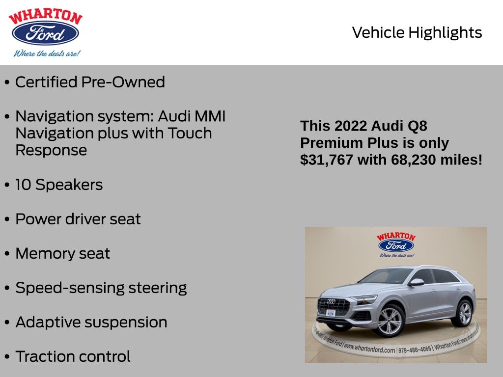 2022 Audi Q8 55 Premium Plus - 4