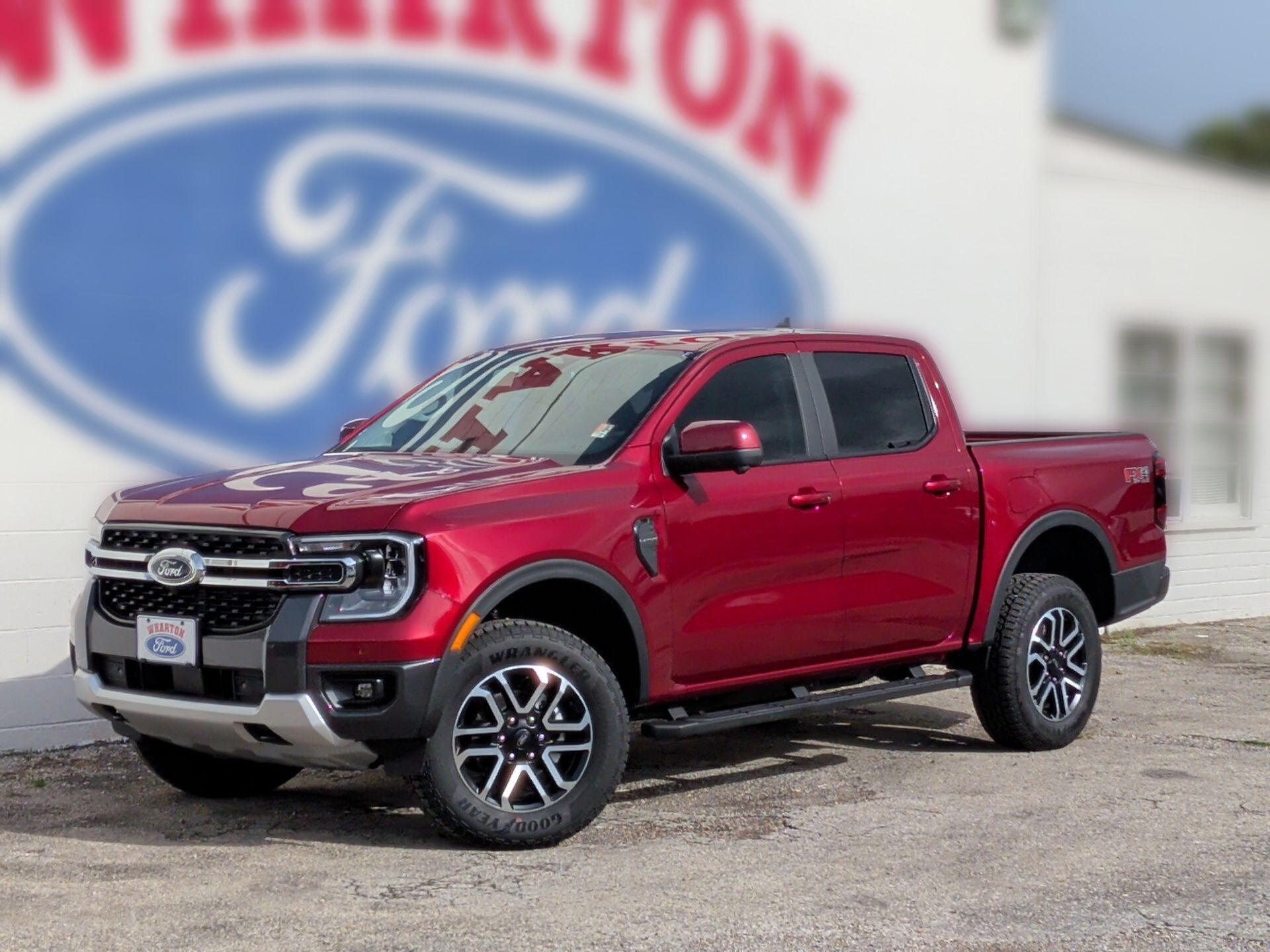 Ruby Red Metallic 2026 Ford Ranger Pickup Truck Four-Wheel Drive Automatic