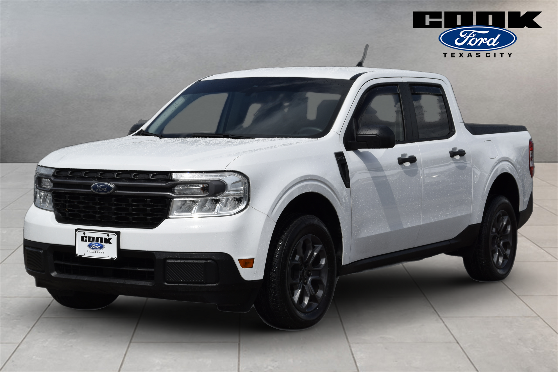 2024 Ford Maverick XLT White at South Houston Nissan