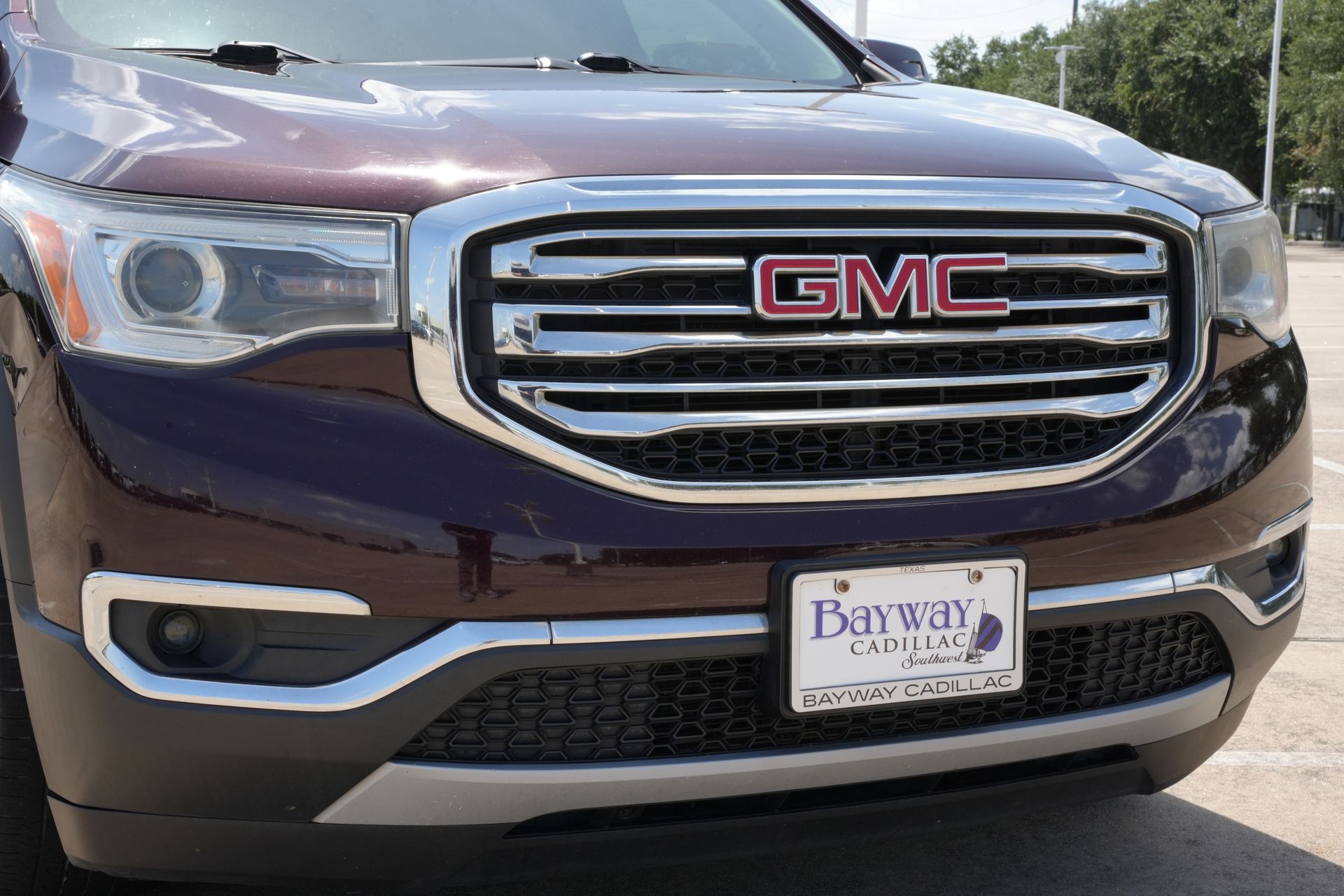 2018 GMC Acadia SLE-2 Red at DeMontrond Gulf Freeway