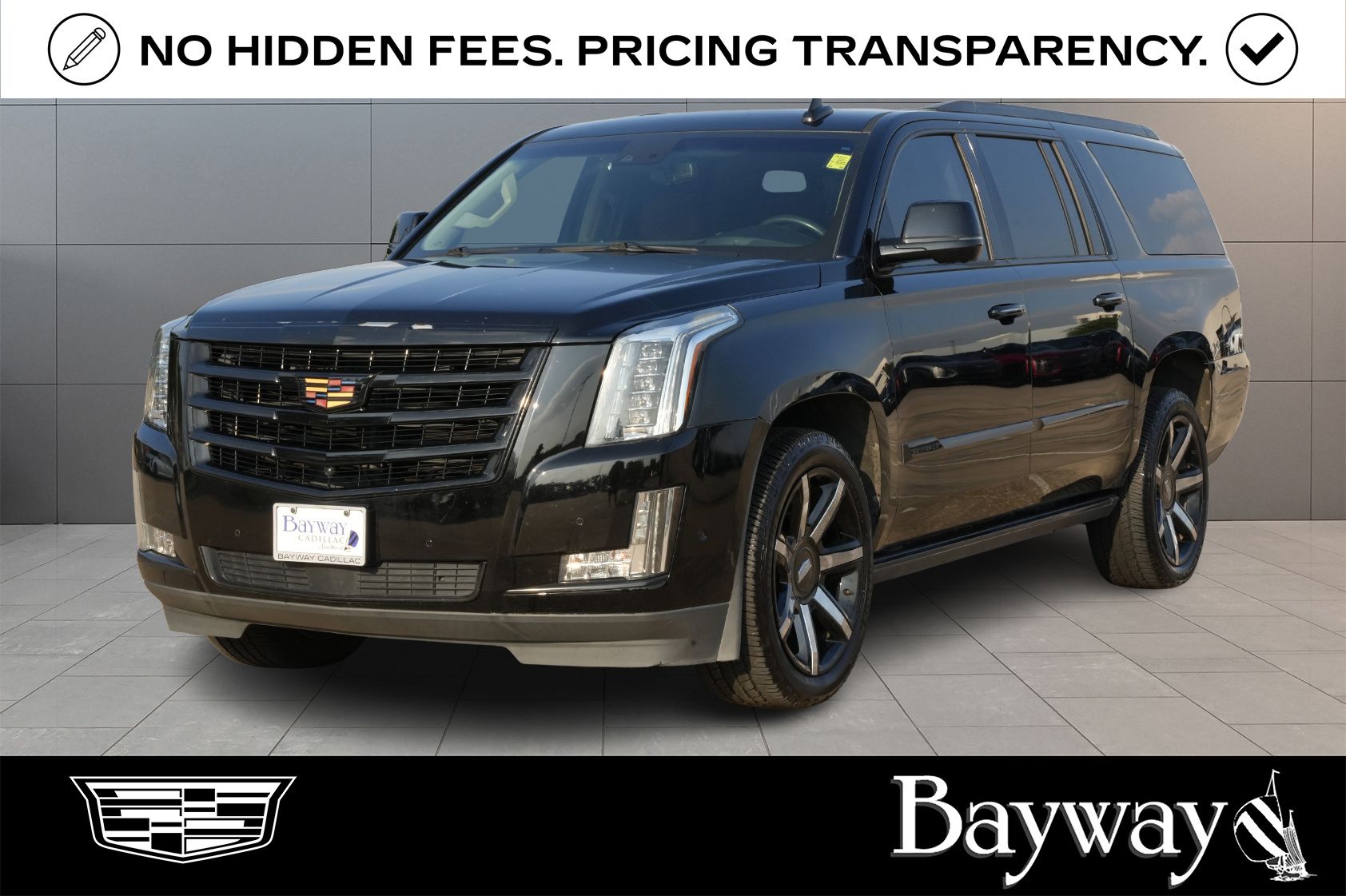 2019 Cadillac Escalade ESV Premium Black at Bayshore Chrysler Jeep Dodge Ram