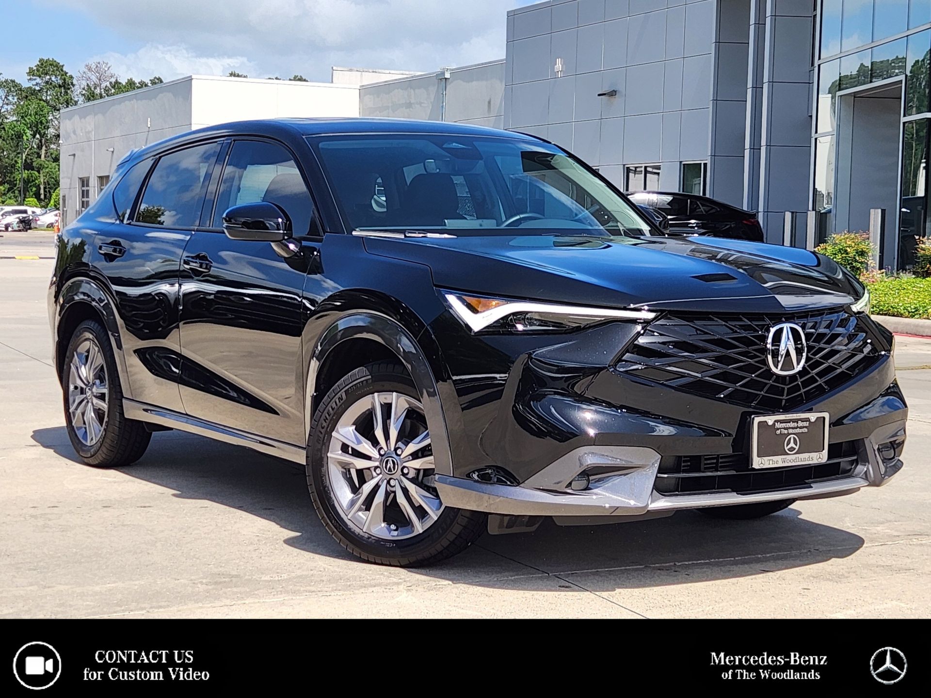 Crystal Black Pearl 2025 Acura ADX FWD SUV / Crossover Front-Wheel Drive Continuously Variable Transmission