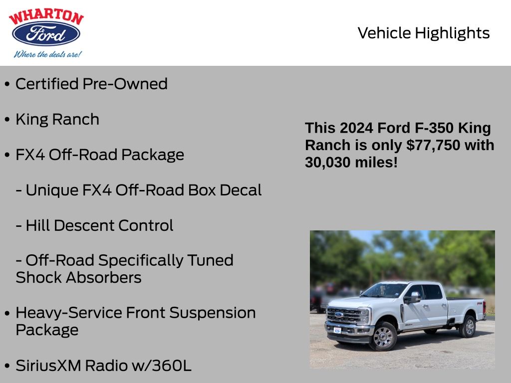 2024 Ford F-350SD King Ranch - 5