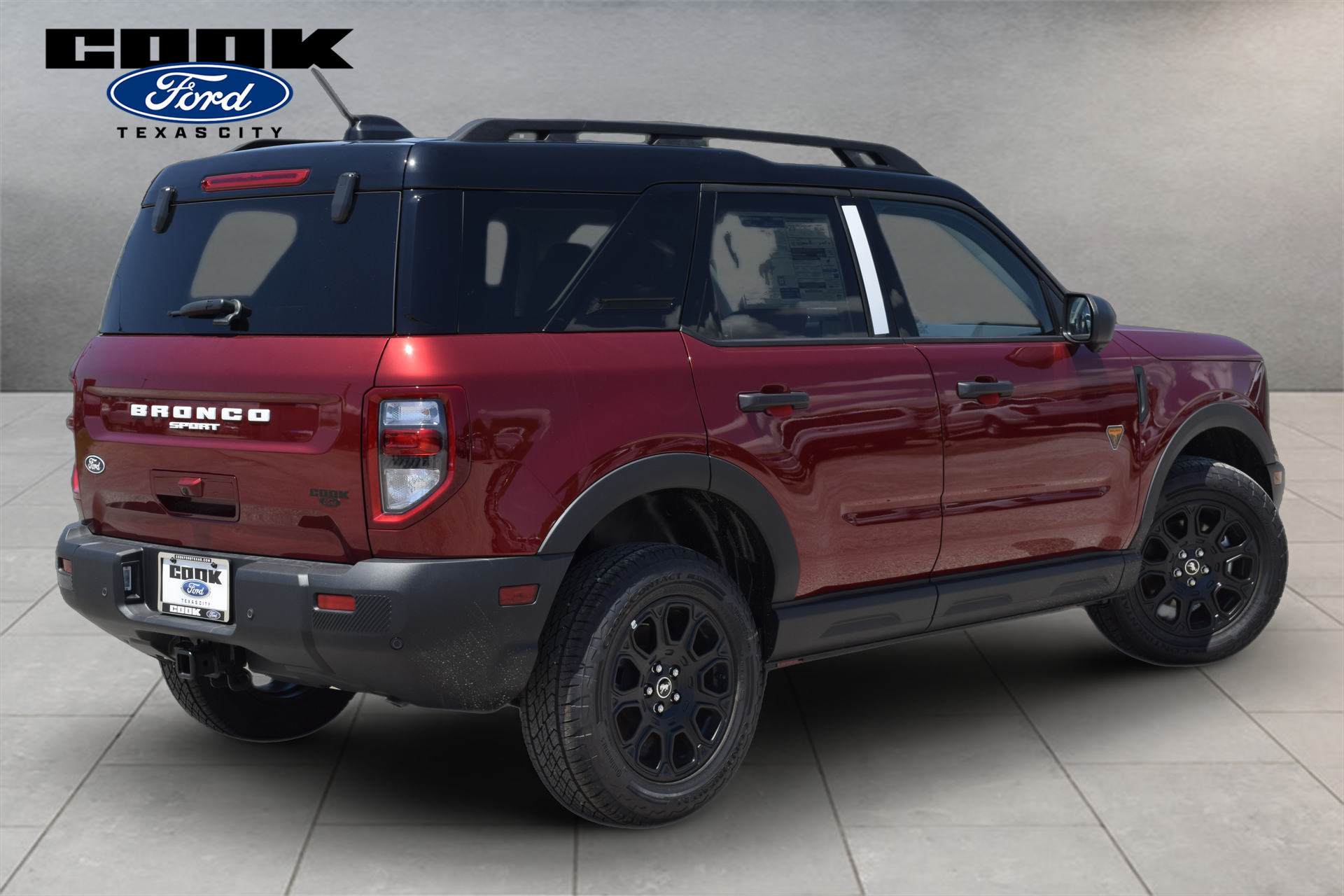 2026 Ford Bronco Sport Badlands Red at Classic Elite Chevrolet Sugar Land