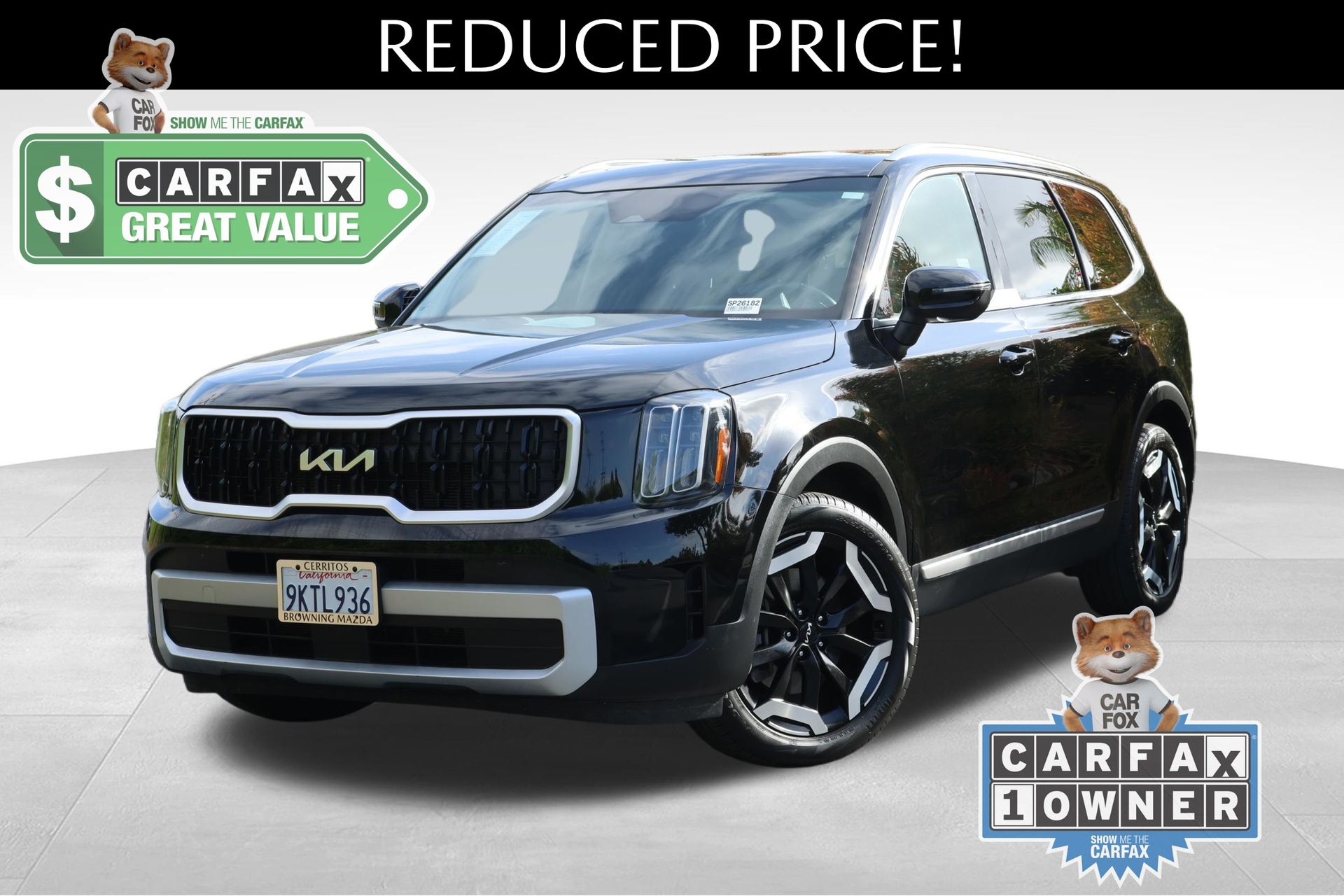 Ebony Black 2024 Kia Telluride SUV / Crossover All-Wheel Drive 8-Speed Automatic