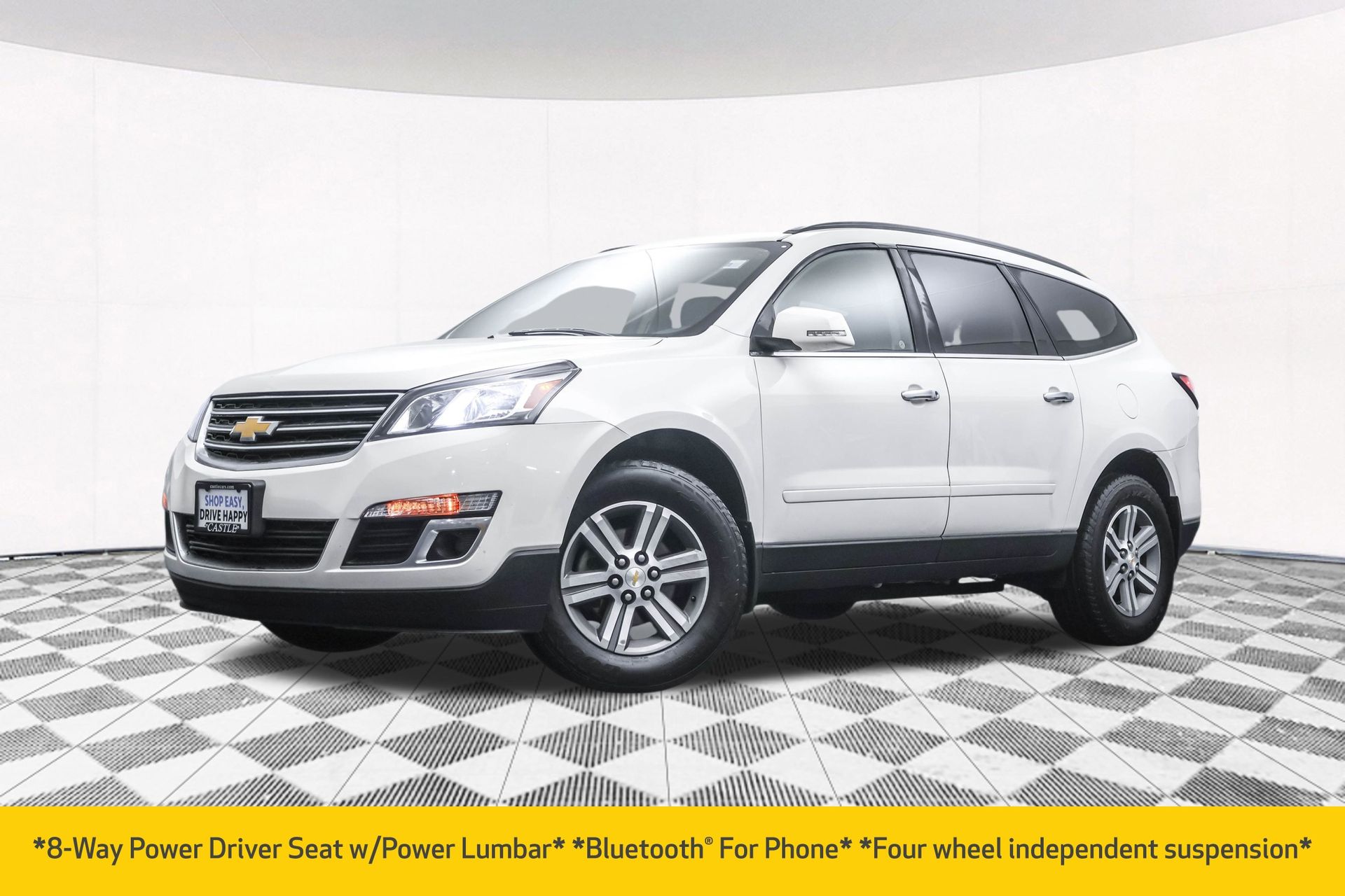 Used 2015 Chevrolet Traverse 1LT with VIN 1GNKRGKD5FJ268480 for sale in Naperville, IL