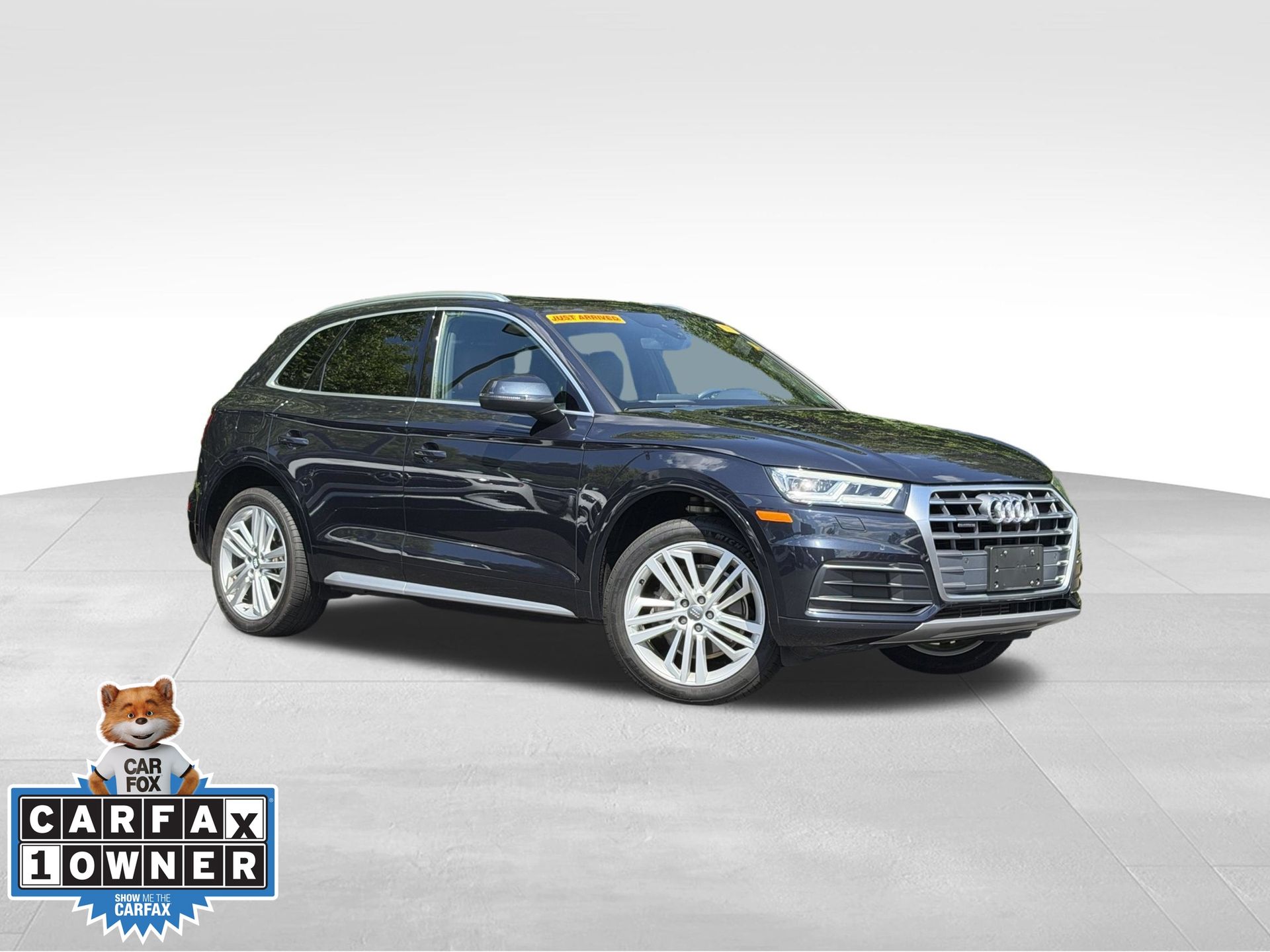 Moonlight Blue Metallic 2018 Audi Q5 SUV / Crossover All-Wheel Drive 7-Speed Automatic