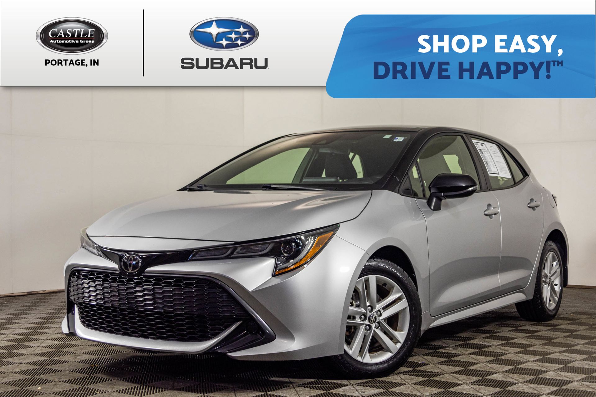 Classic Silver Metallic 2021 Toyota Corolla Hatchback Hatchback Front-Wheel Drive Continuously Variable Transmission