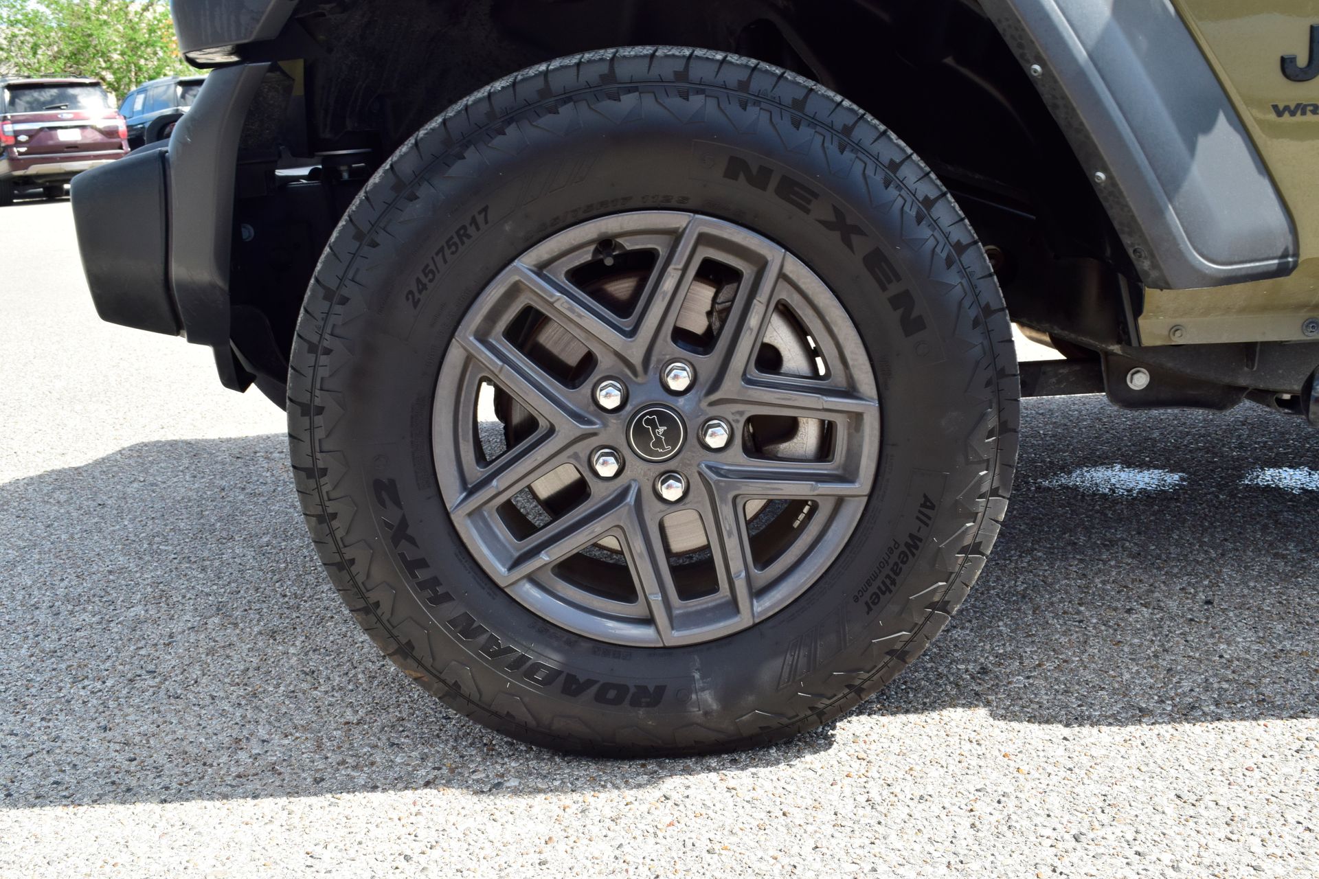 2025 Jeep Wrangler Sport S Green at Mac Haik CDJR North Houston