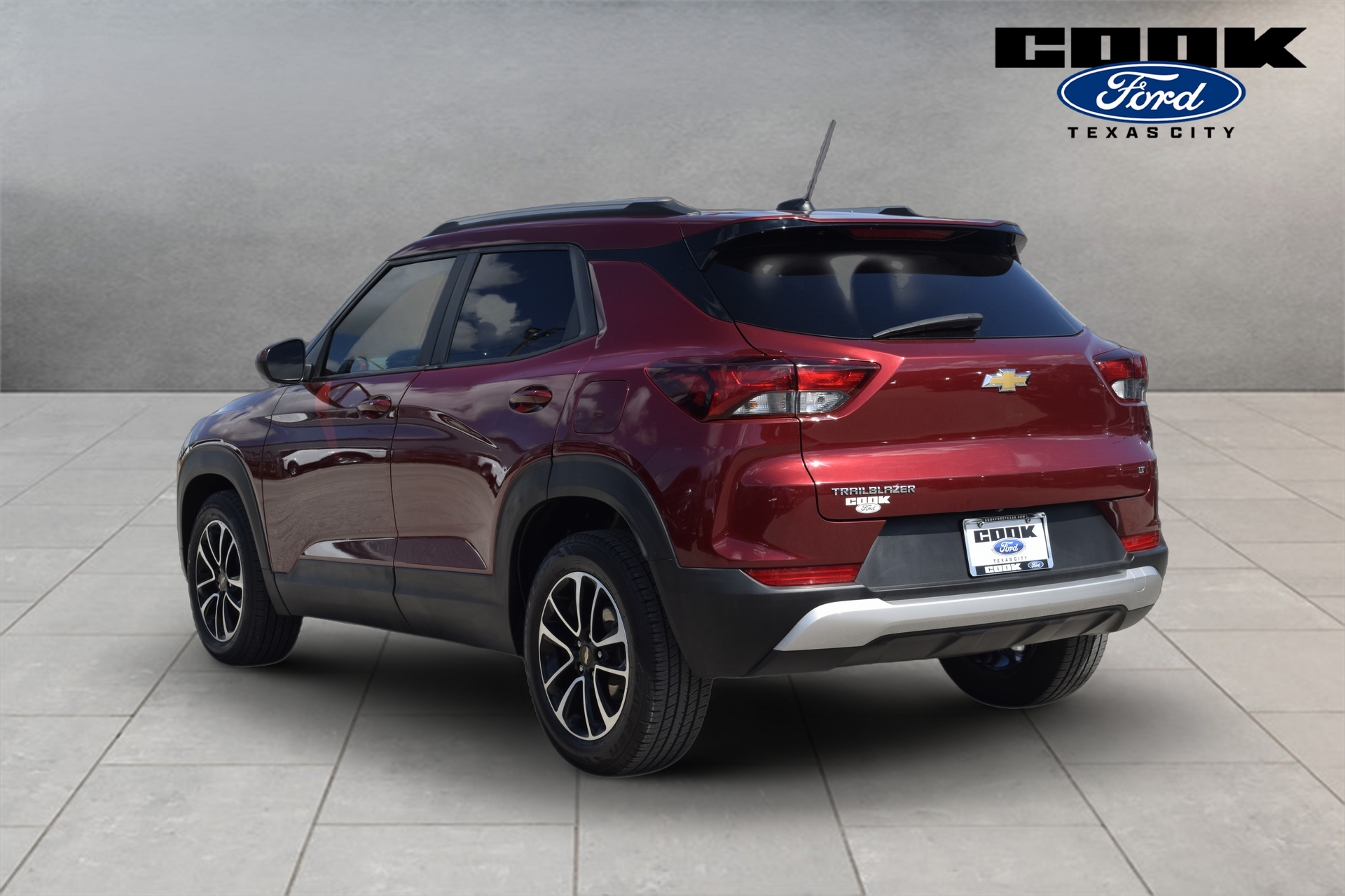 2024 Chevrolet TrailBlazer LT Red at Supreme Chevrolet of Gonzales