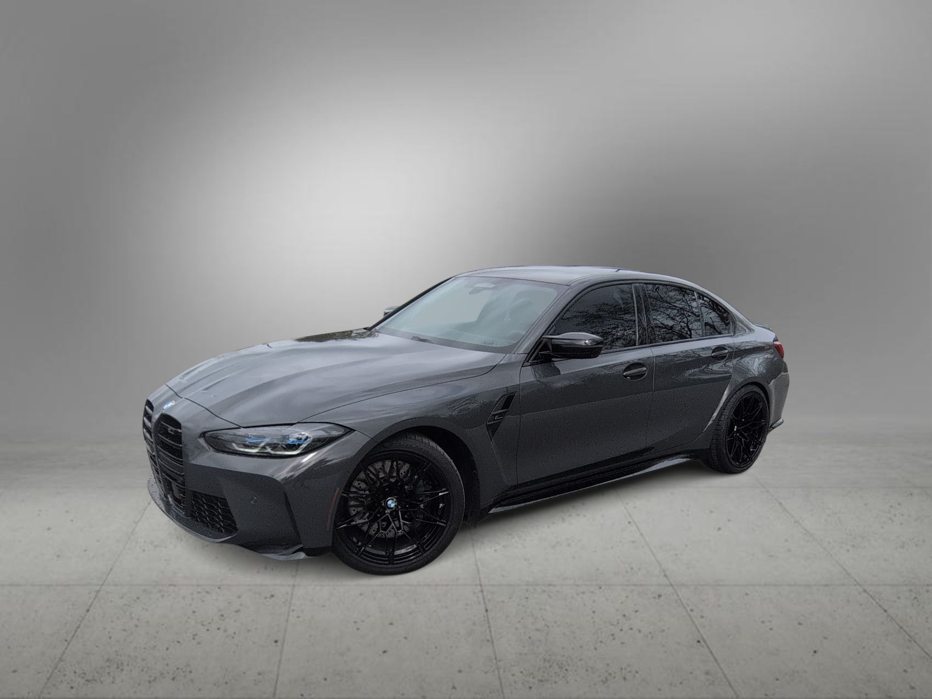 Dravit Gray Metallic 2024 BMW M3 Competition xDrive AWD Sedan All-Wheel Drive 8-Speed Automatic