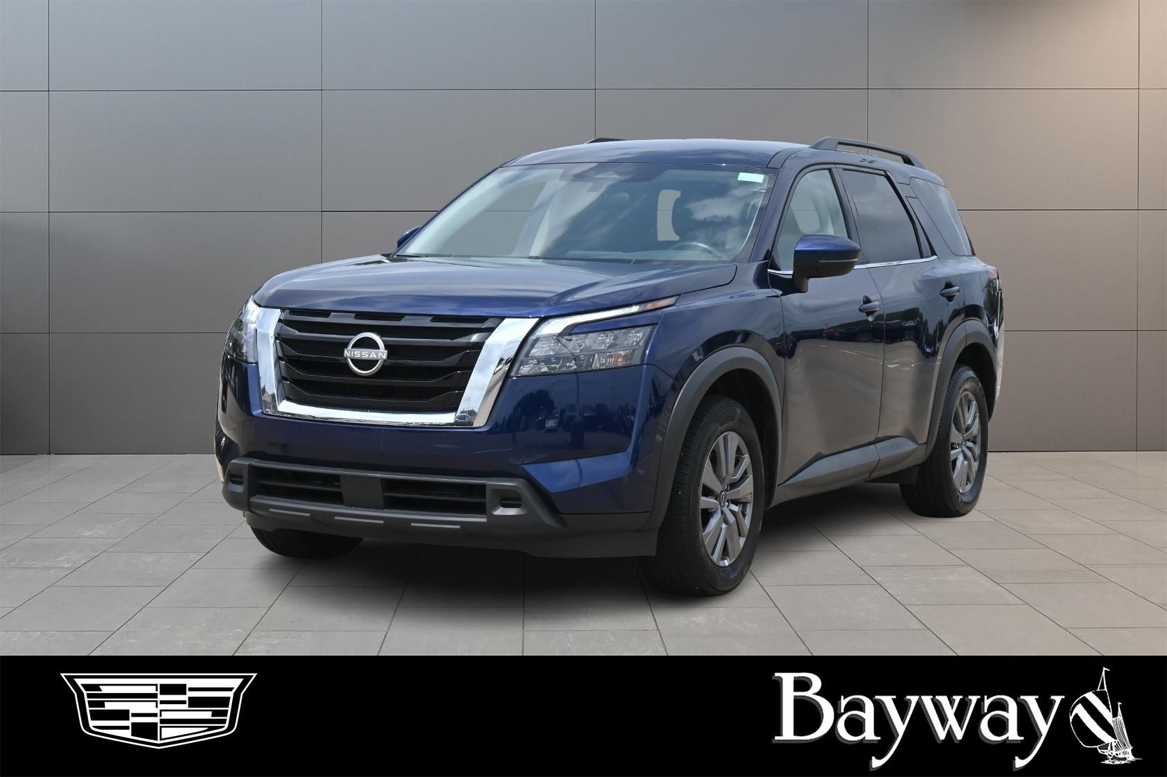 2025 Nissan Pathfinder SV Blue at Bravo Nissan