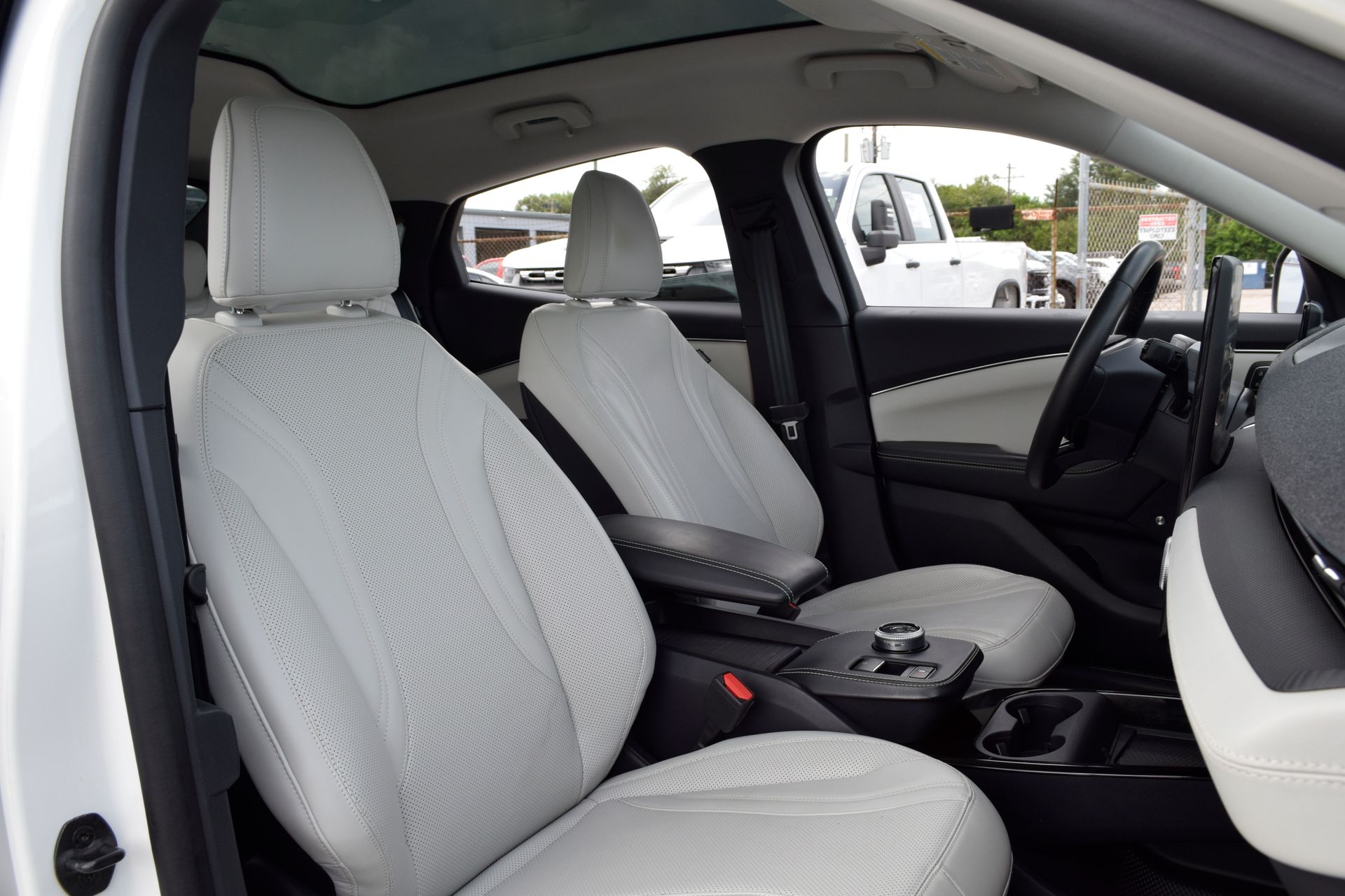 2023 Ford Mustang Mach-E Premium White at Parkway Family Mazda