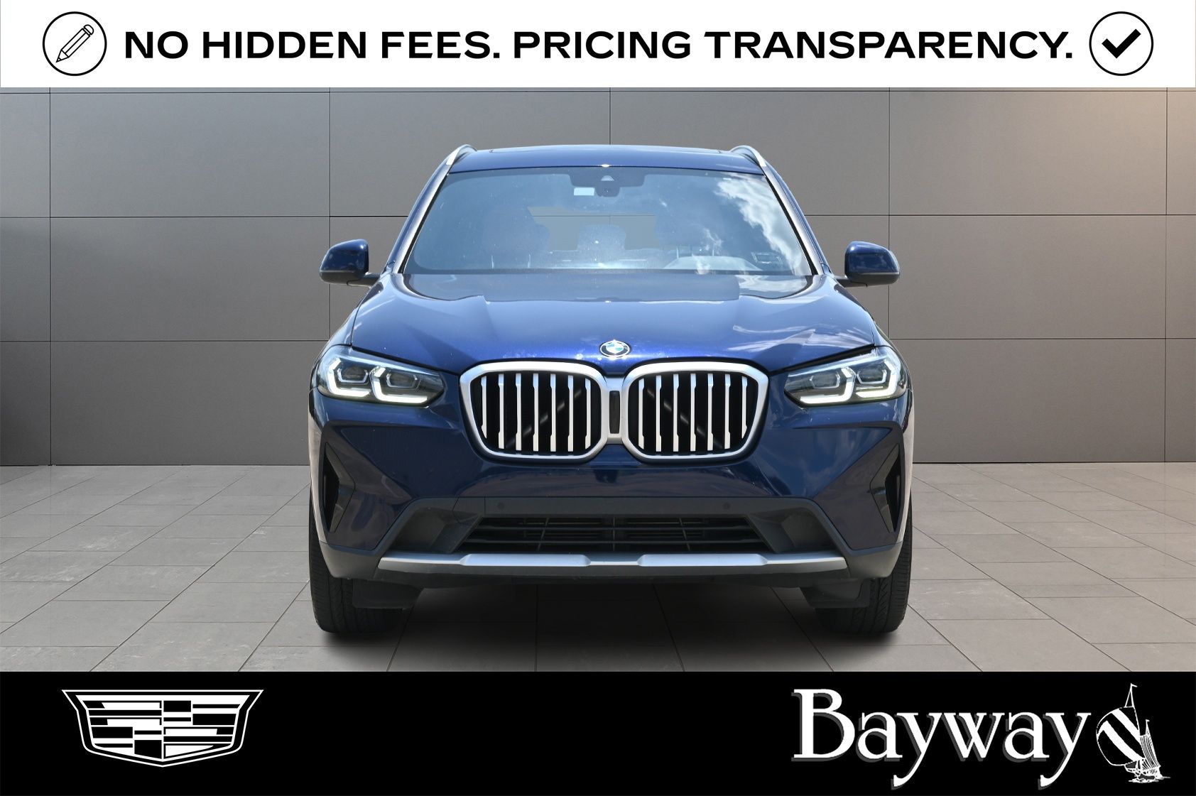 2023 BMW X3 sDrive30i Blue at Bravo Nissan