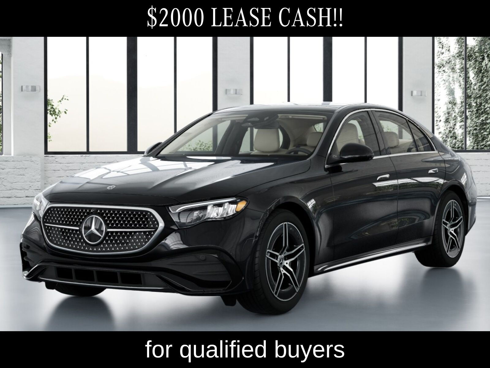 Black 2026 Mercedes-Benz E-Class Sedan All-Wheel Drive 9-Speed Automatic