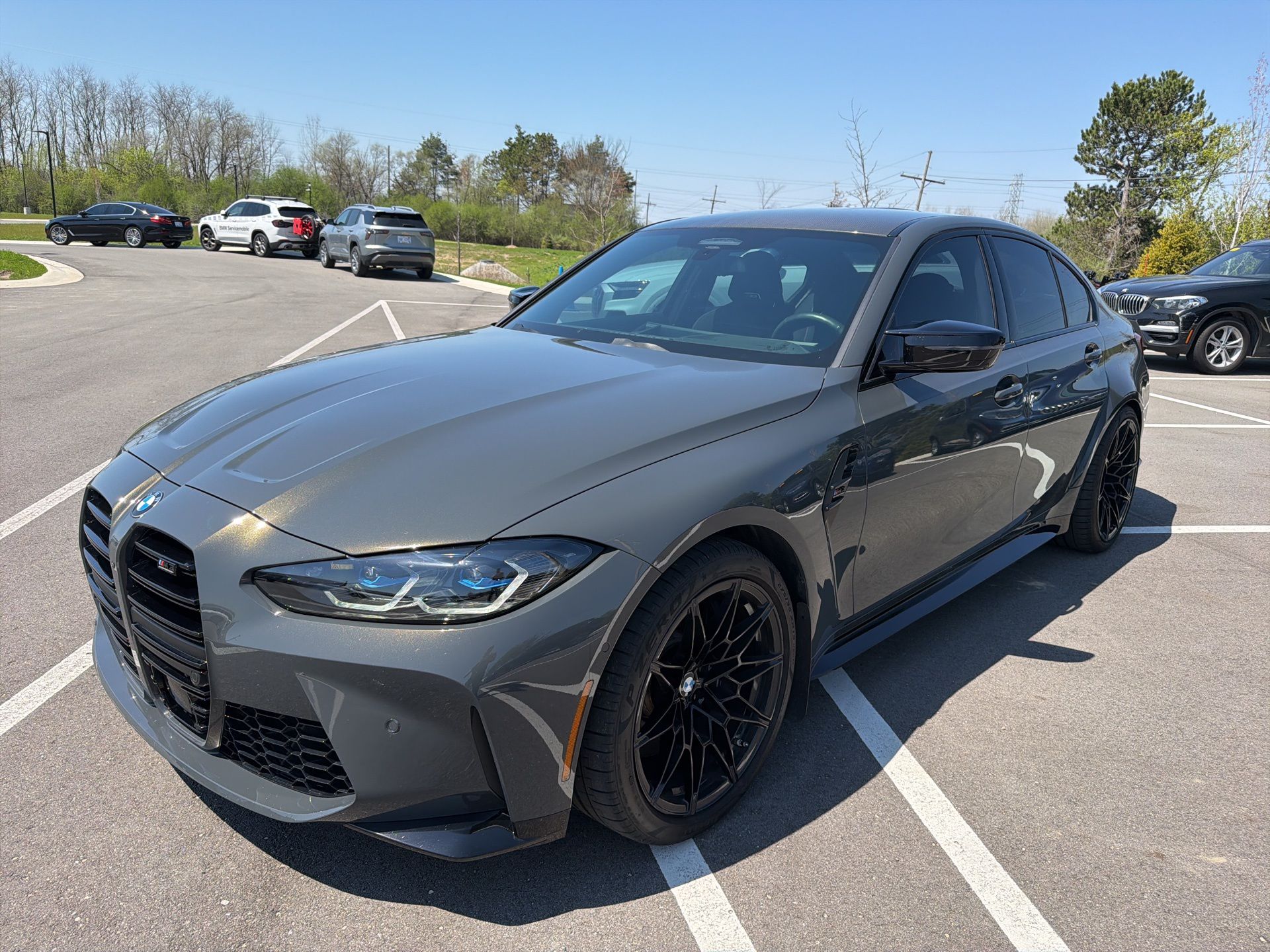 used 2024 BMW M3 car, priced at $89,900