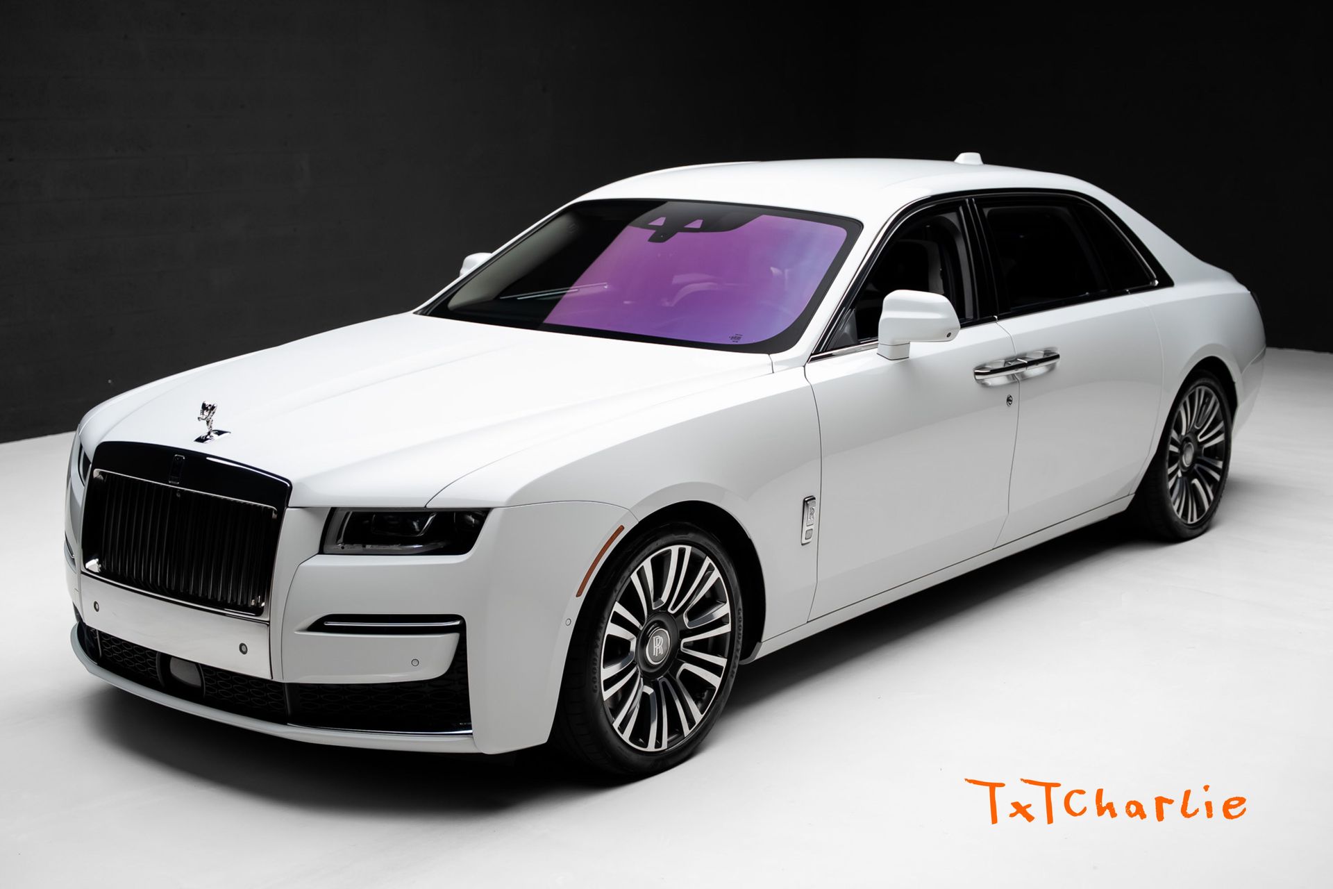 Arctic White 2022 Rolls-Royce Ghost Sedan All-Wheel Drive 8-Speed Automatic
