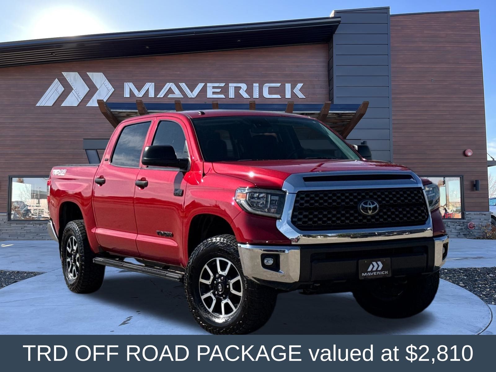 Barcelona Red Metallic 2018 Toyota Tundra Pickup Truck Four-Wheel Drive Automatic