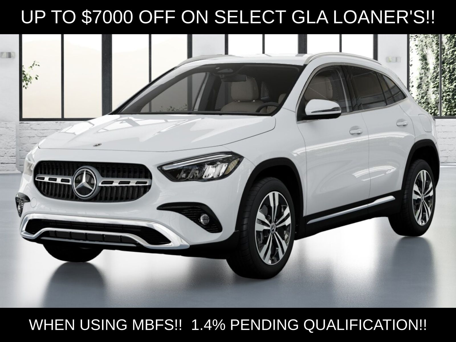 Polar White 2026 Mercedes-Benz GLA 250 4MATIC SUV / Crossover All-Wheel Drive 8-Speed Dual Clutch