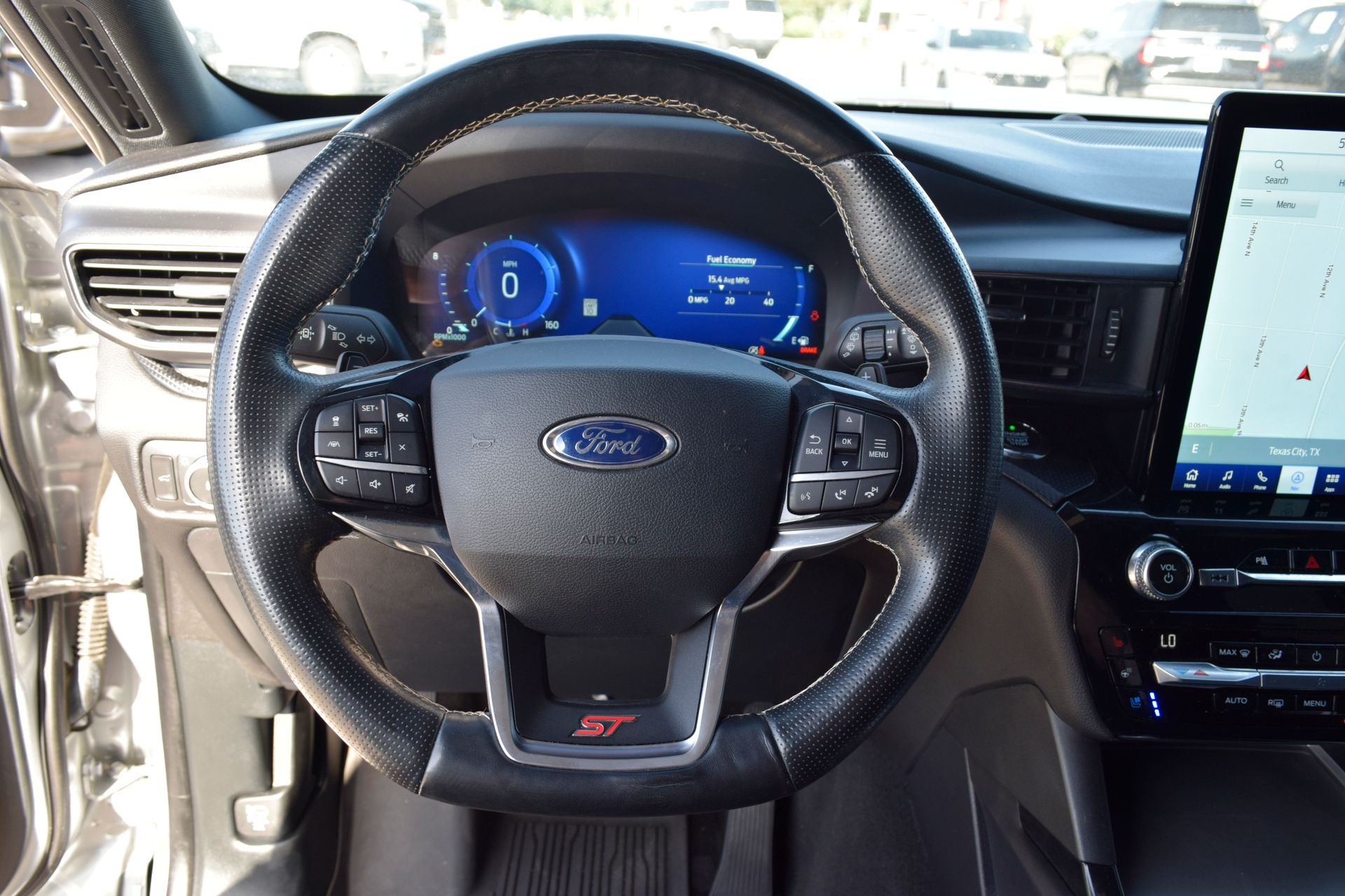 2021 Ford Explorer ST Silver at Wharton Ford