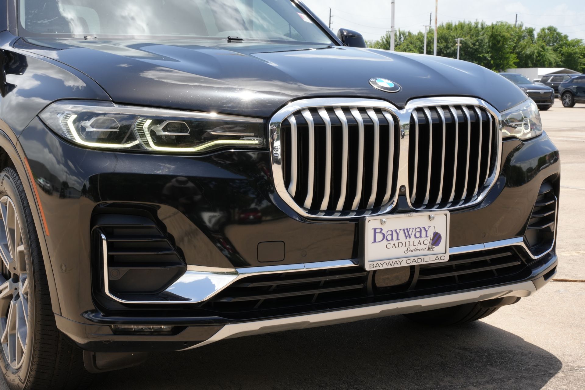 2022 BMW X7 xDrive40i Black at Bayway Cadillac of The Woodlands