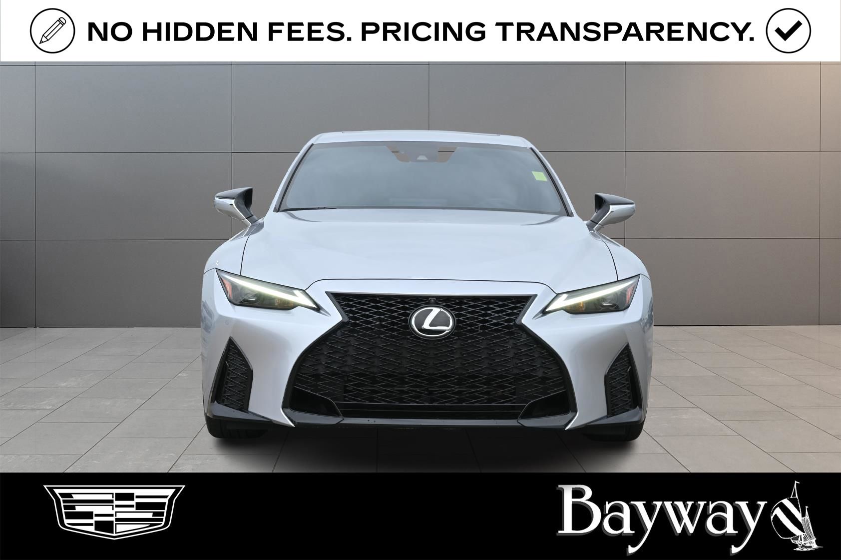 2024 Lexus IS 350 F SPORT Silver at Westside Lexus