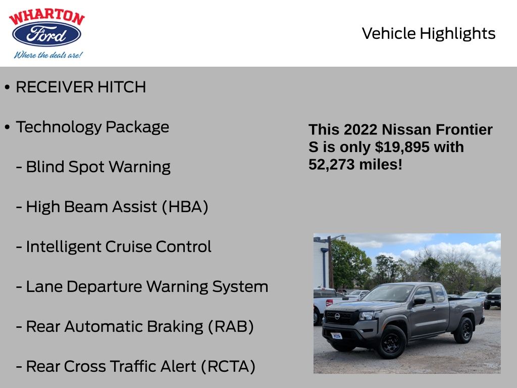 2022 Nissan Frontier S - 5
