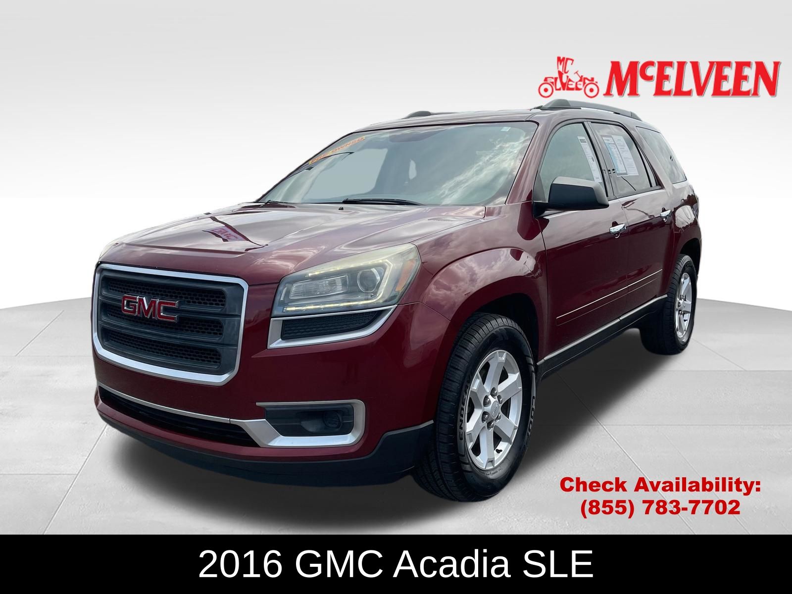 Crimson Red Tintcoat 2016 GMC Acadia SLE-1 FWD SUV / Crossover Front-Wheel Drive 6-Speed Automatic