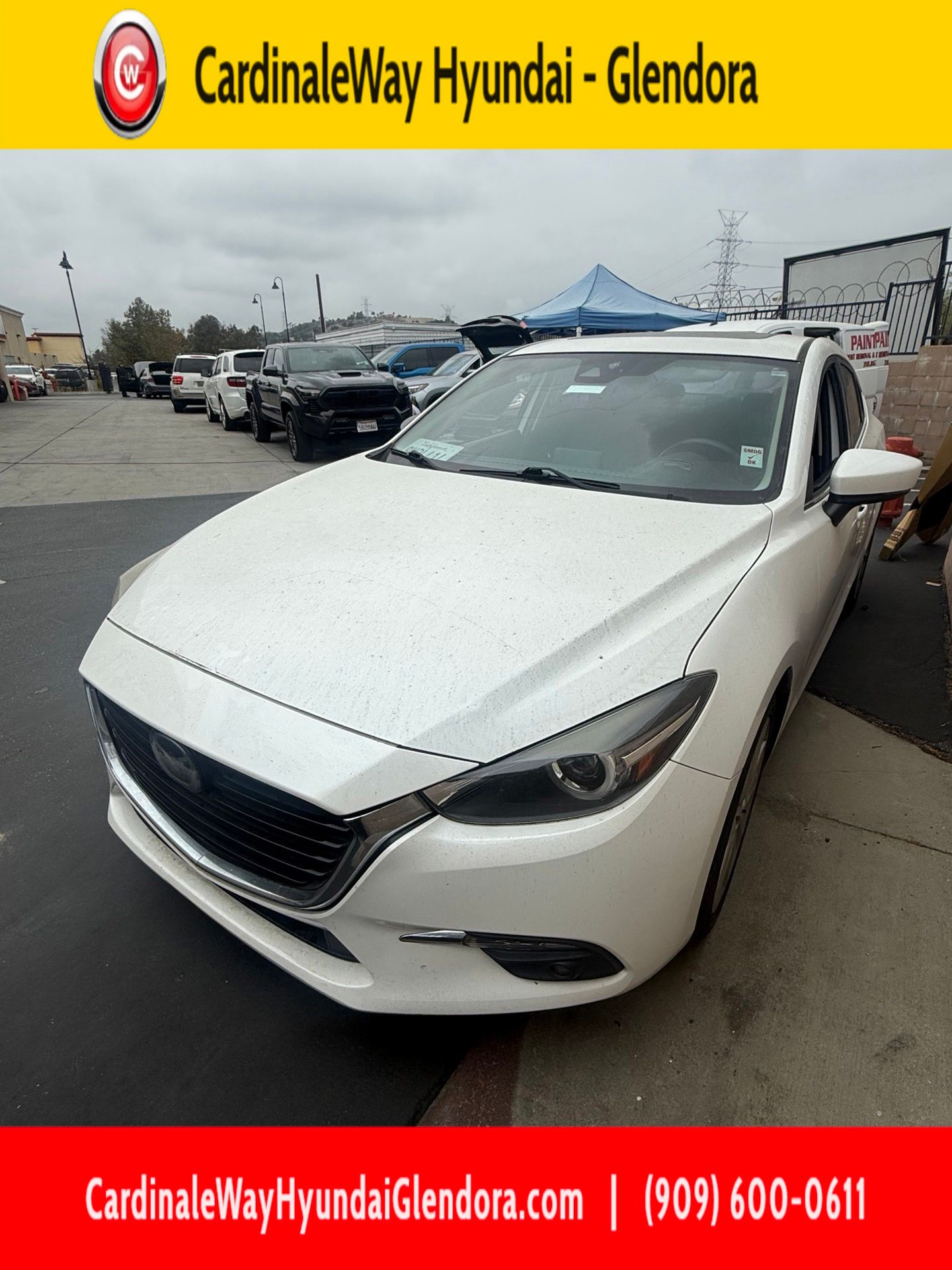 Snowflake White Pearl 2017 Mazda MAZDA3 Sedan Front-Wheel Drive 6-Speed Automatic
