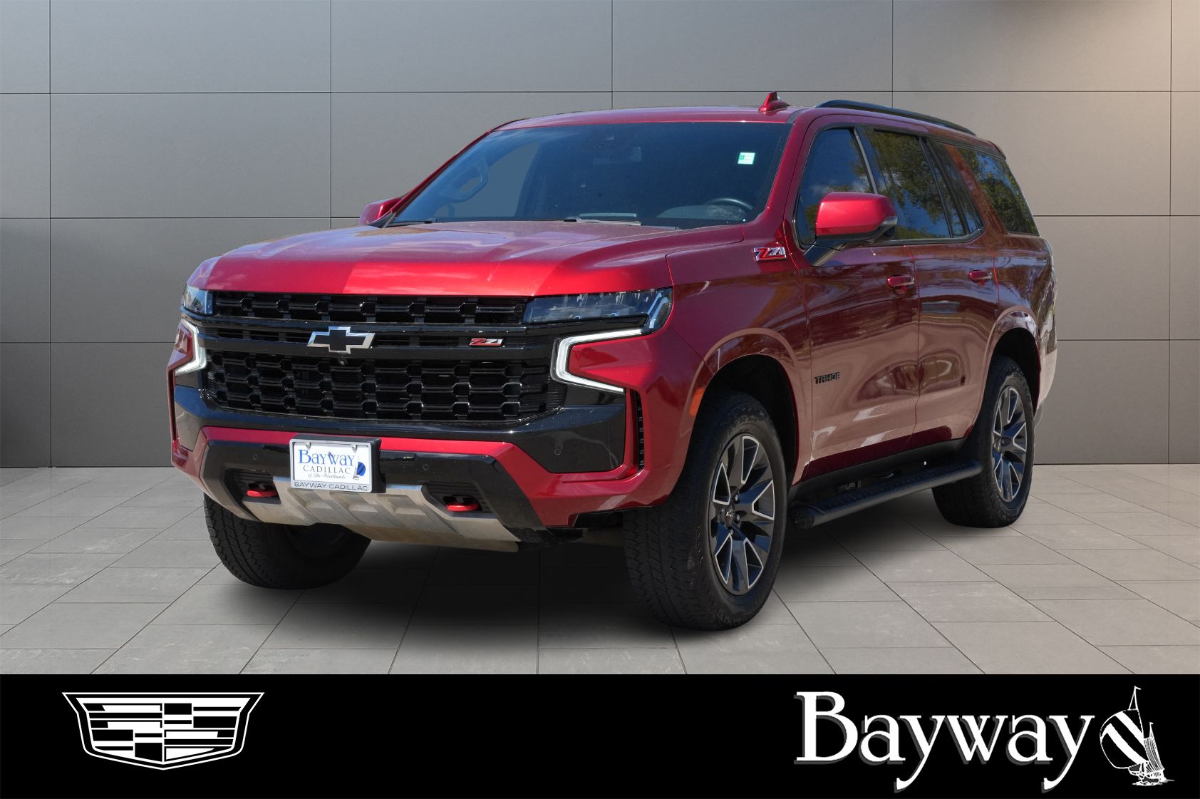 2024 Chevrolet Tahoe Z71 Red at Bayway Cadillac Southwest