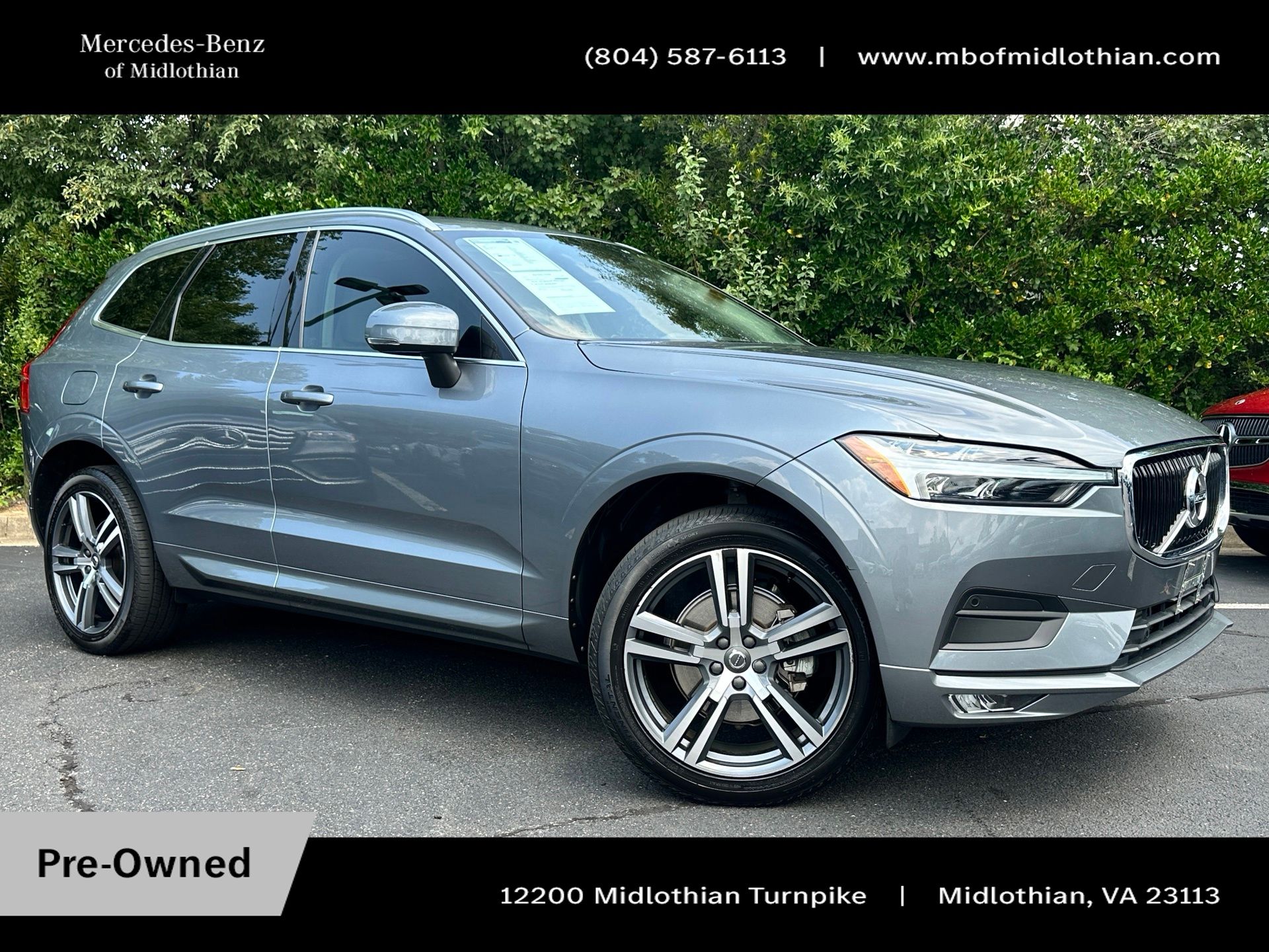 Osmium Gray Metallic 2021 Volvo XC60 SUV / Crossover All-Wheel Drive Automatic