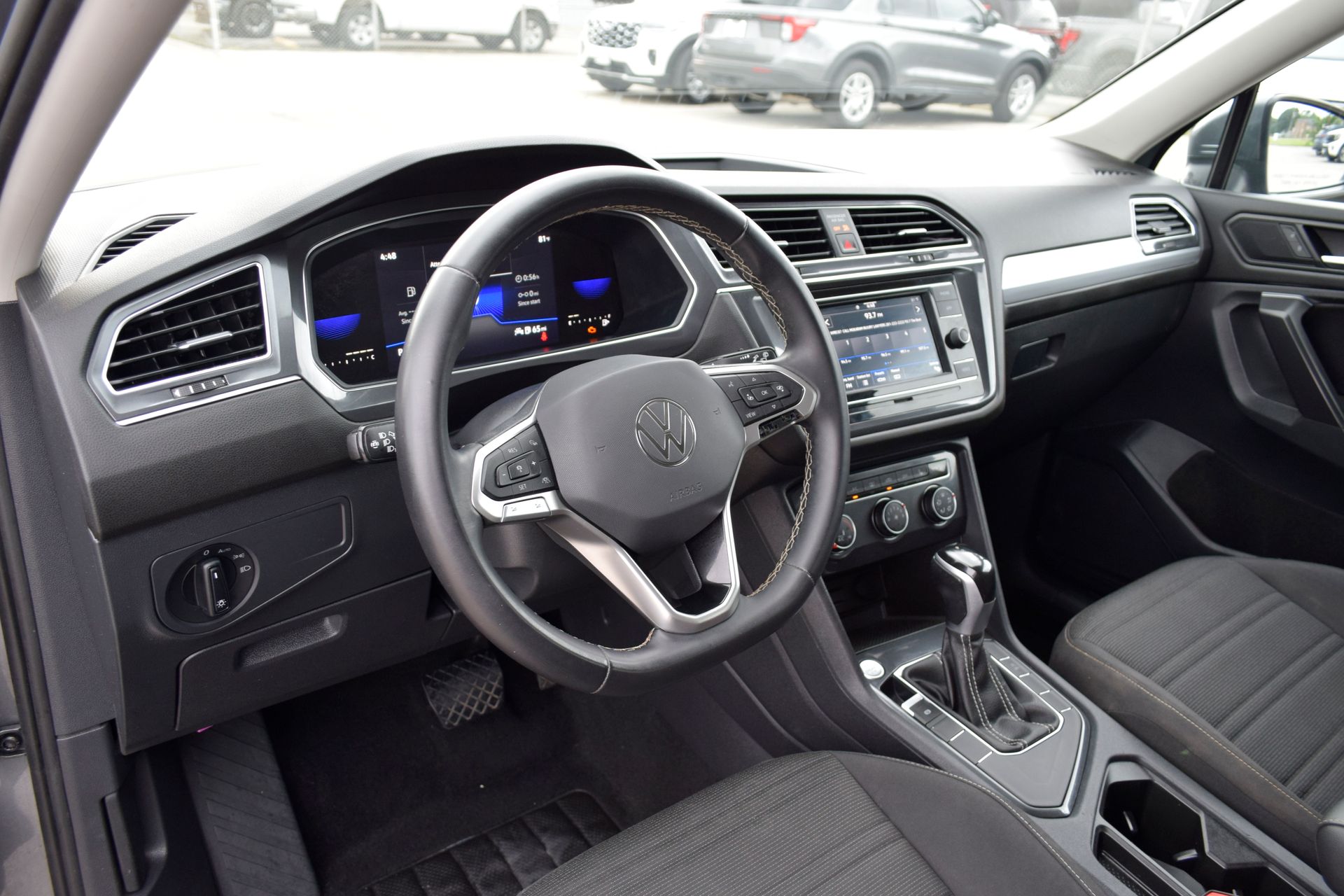 2023 Volkswagen Tiguan 2.0T S Gray at Texan Dodge Chrysler Jeep Ram