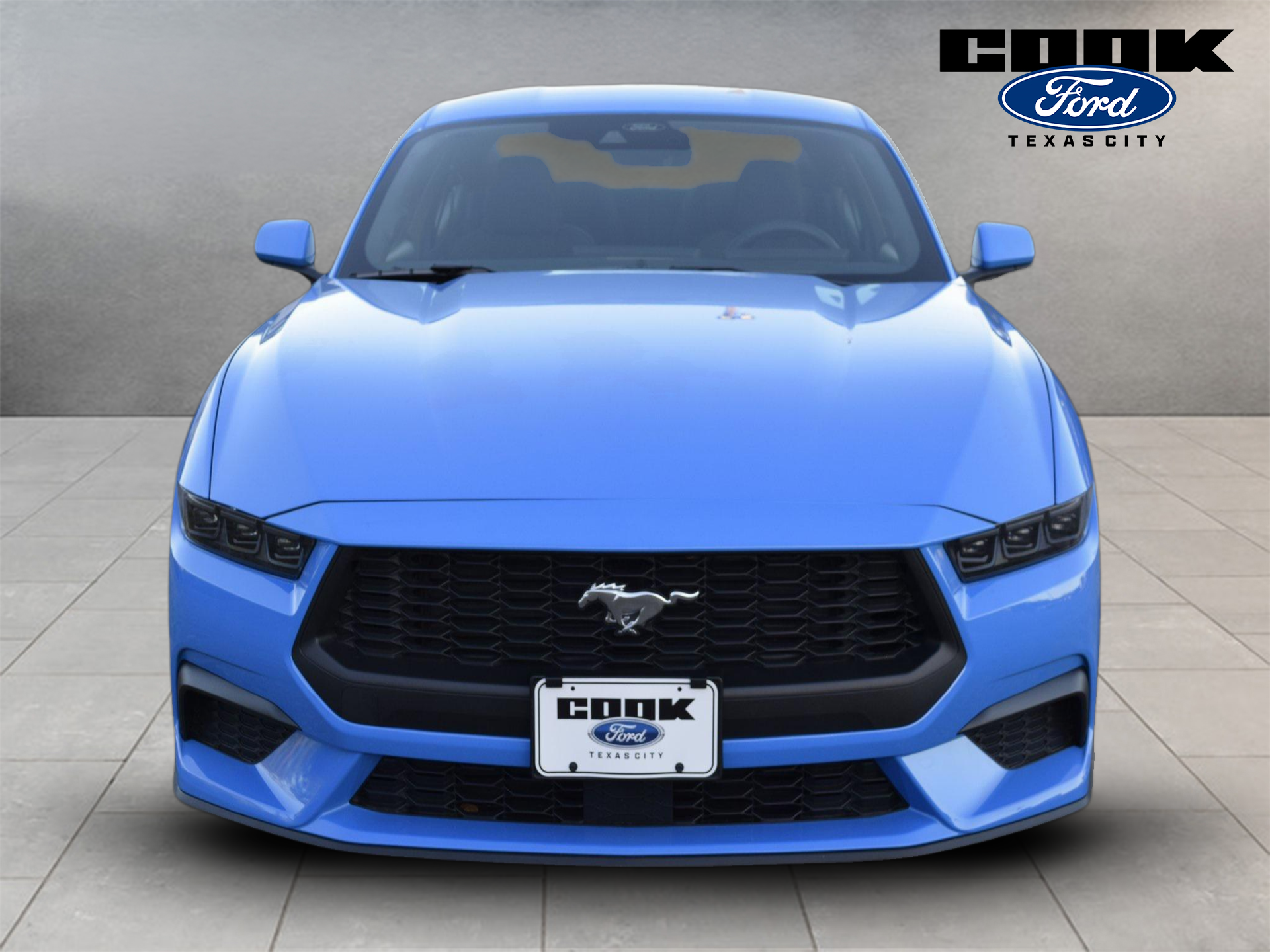 2026 Ford Mustang EcoBoost Blue at Cook Ford