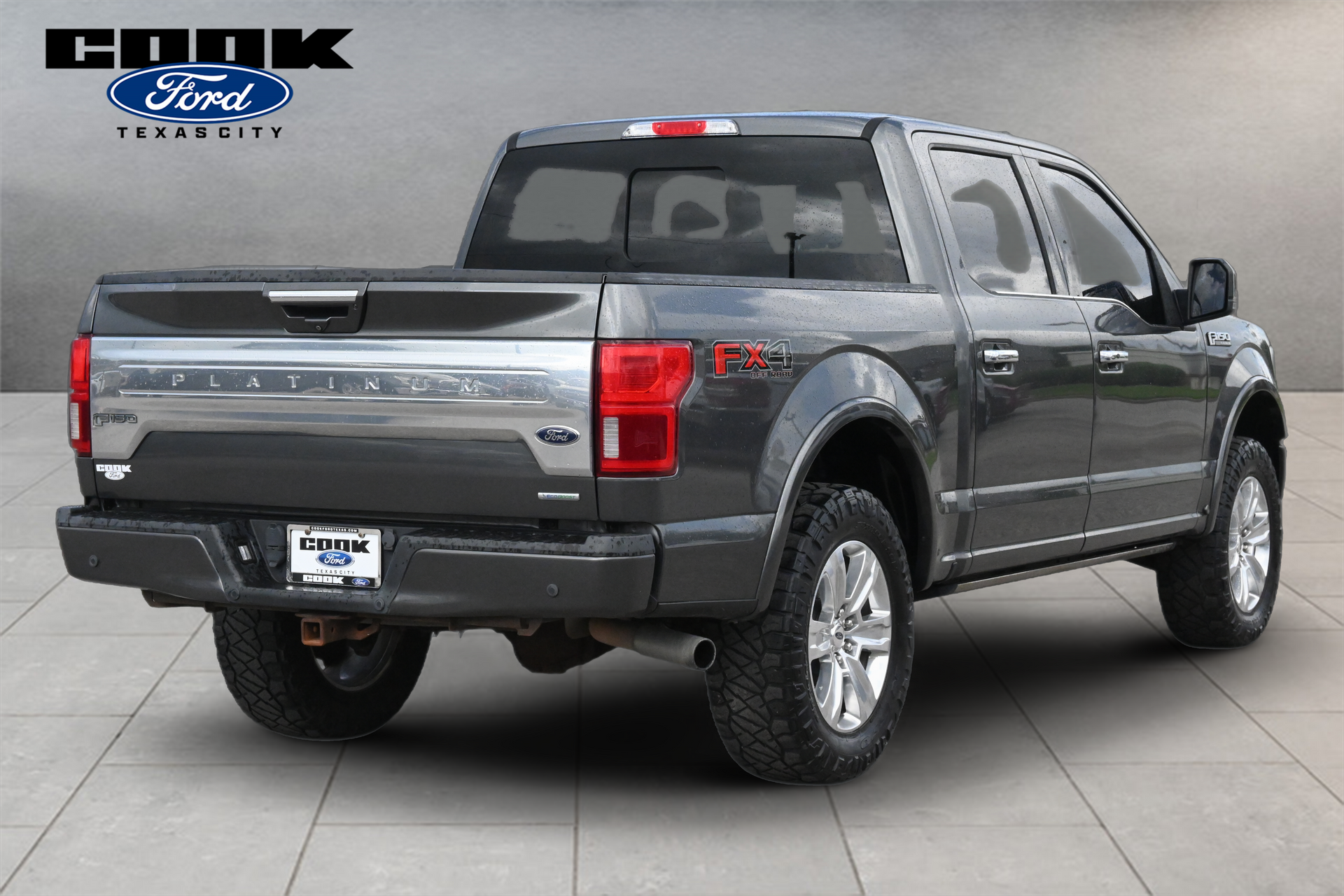 2018 Ford F-150 Platinum Gray at Classic Elite Chevrolet Sugar Land