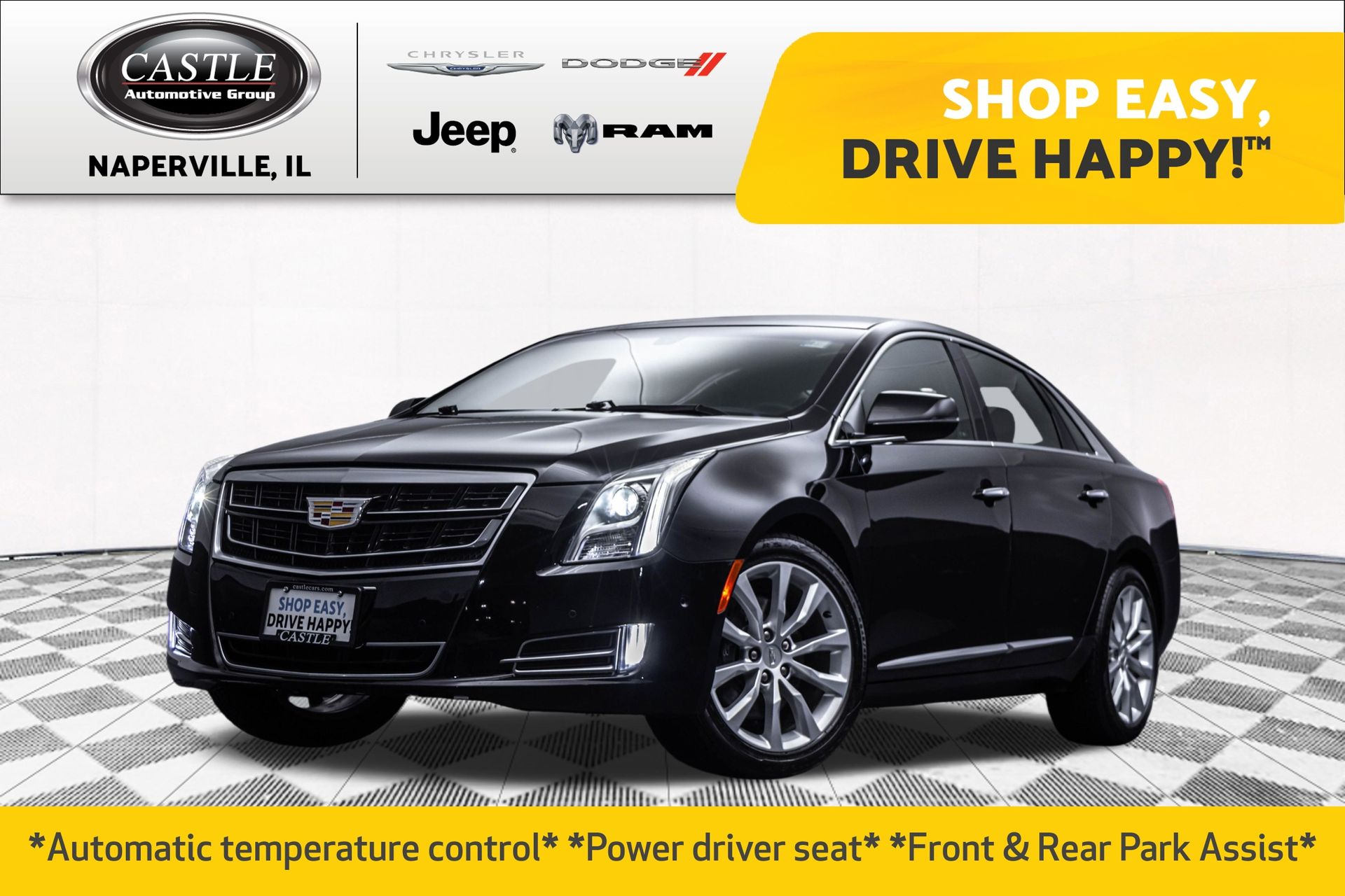 Black Raven 2017 Cadillac XTS Luxury FWD Sedan Front-Wheel Drive 6-Speed Automatic
